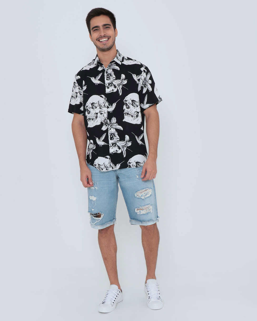 Camisão de brim terra de peão - Camisas Masculinas - Magazine Luiza