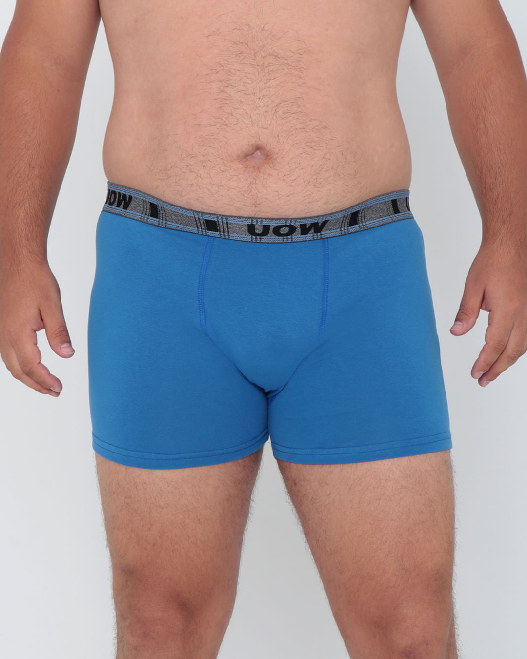 Cueca Plus Size Boxer Azul