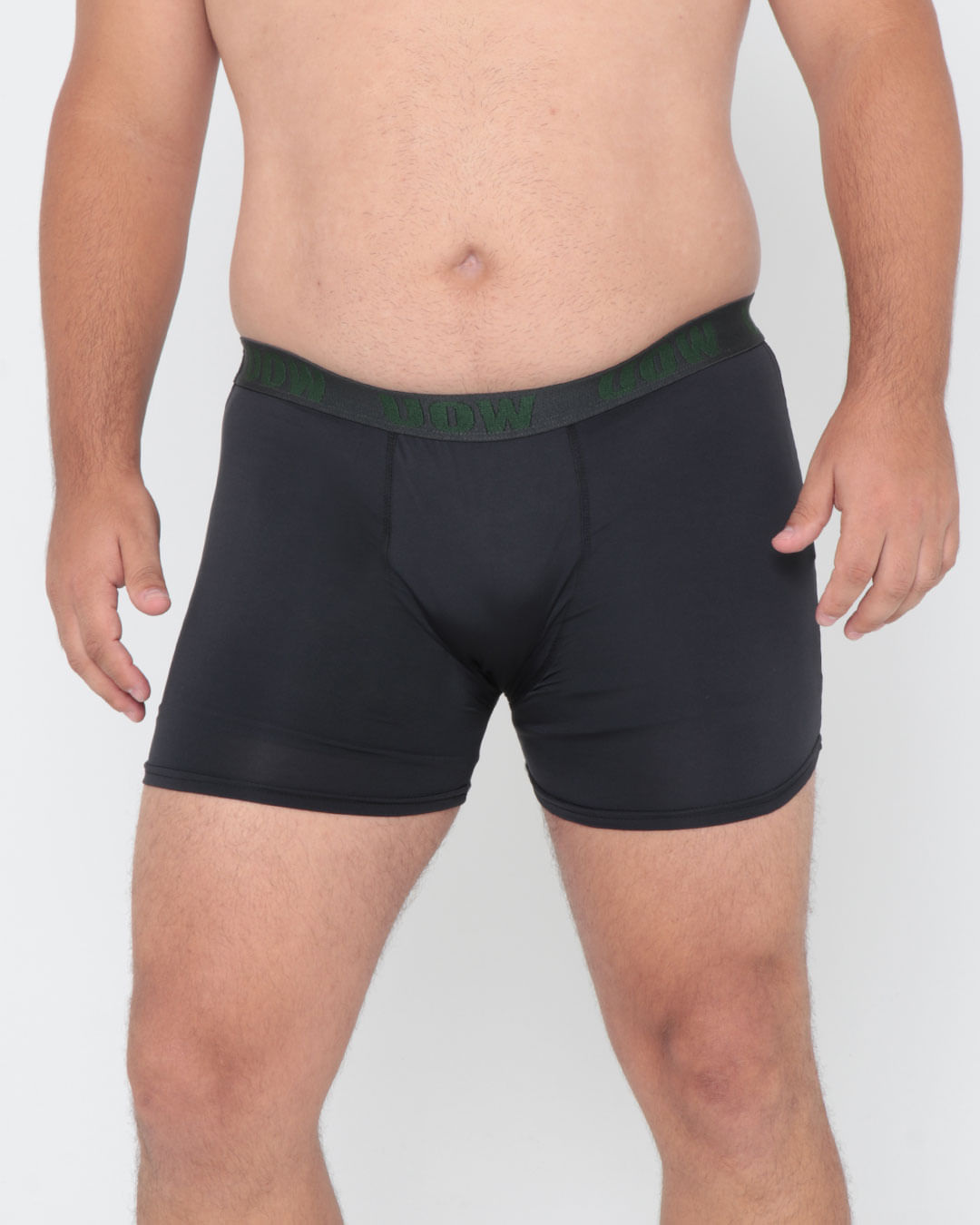 Cueca Plus Size Boxer Preta