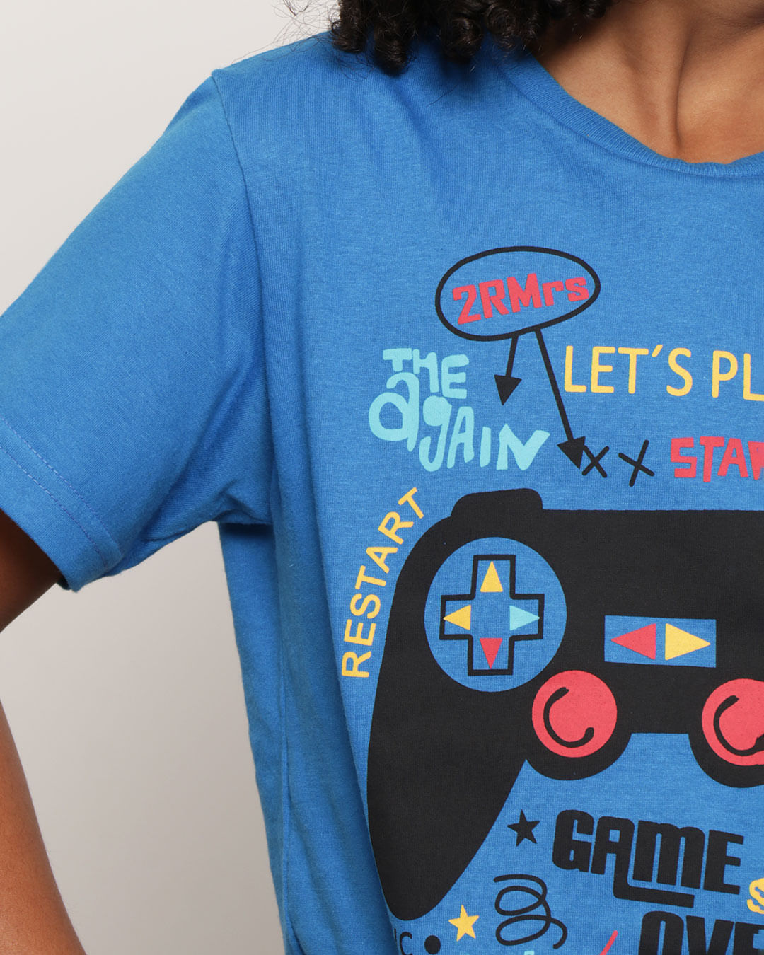 Camiseta Video Game Infantil