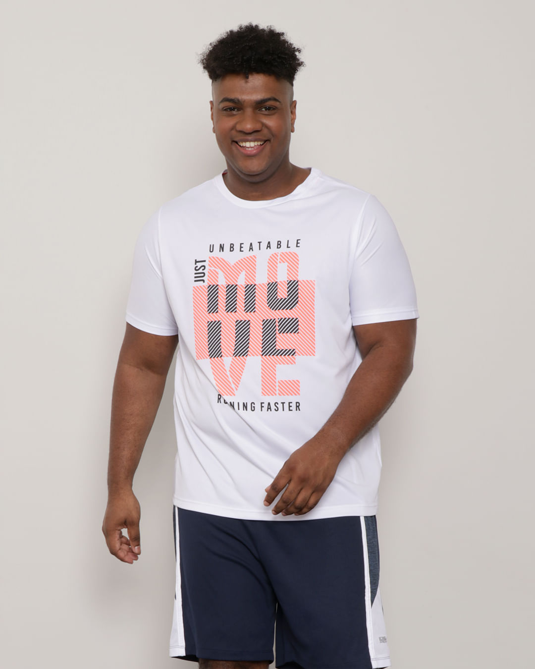 Camiseta fitness hot sale plus size