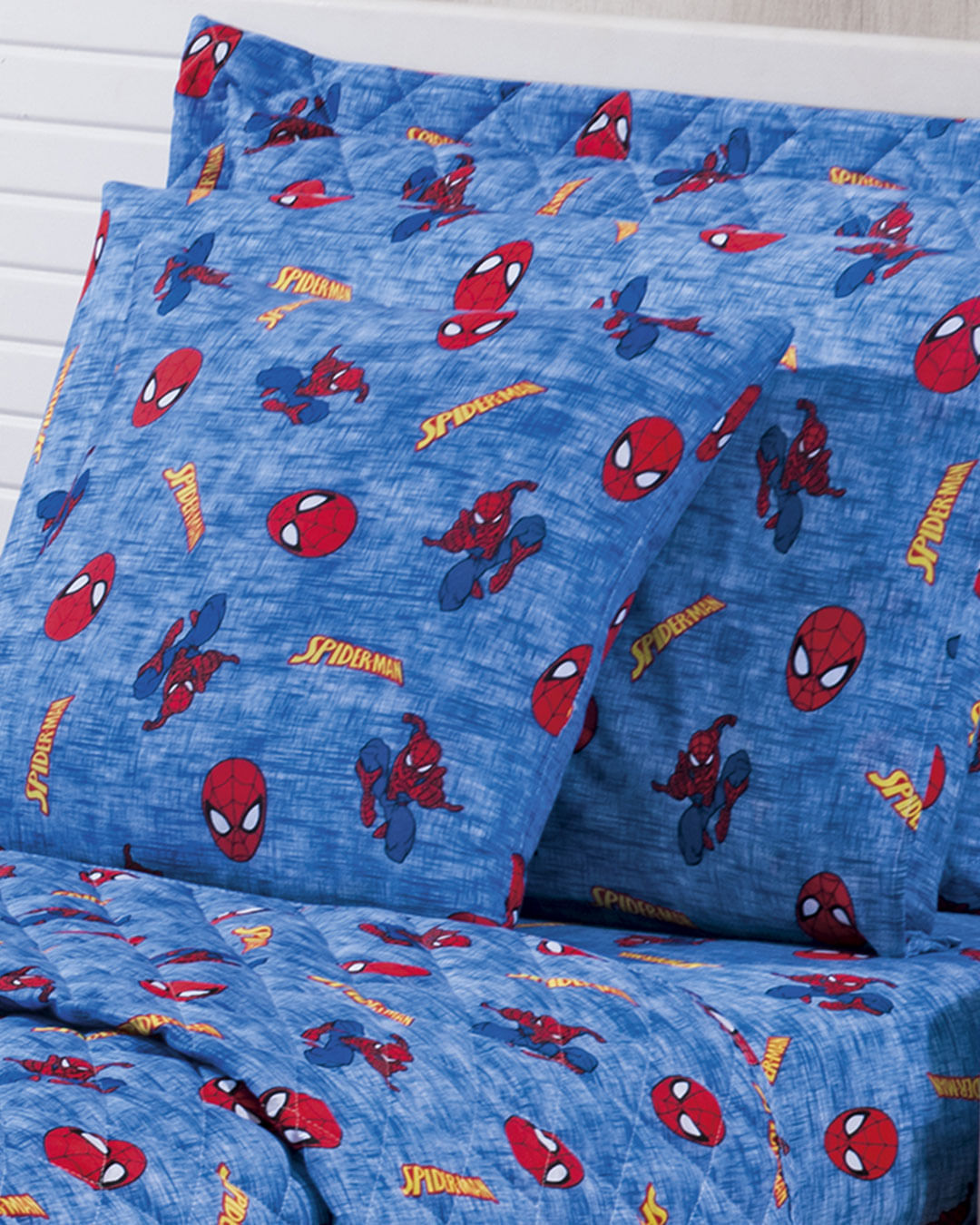 Jogo De Cama Infantil Homem Aranha Marvel Azul Escuro, Lojas Torra