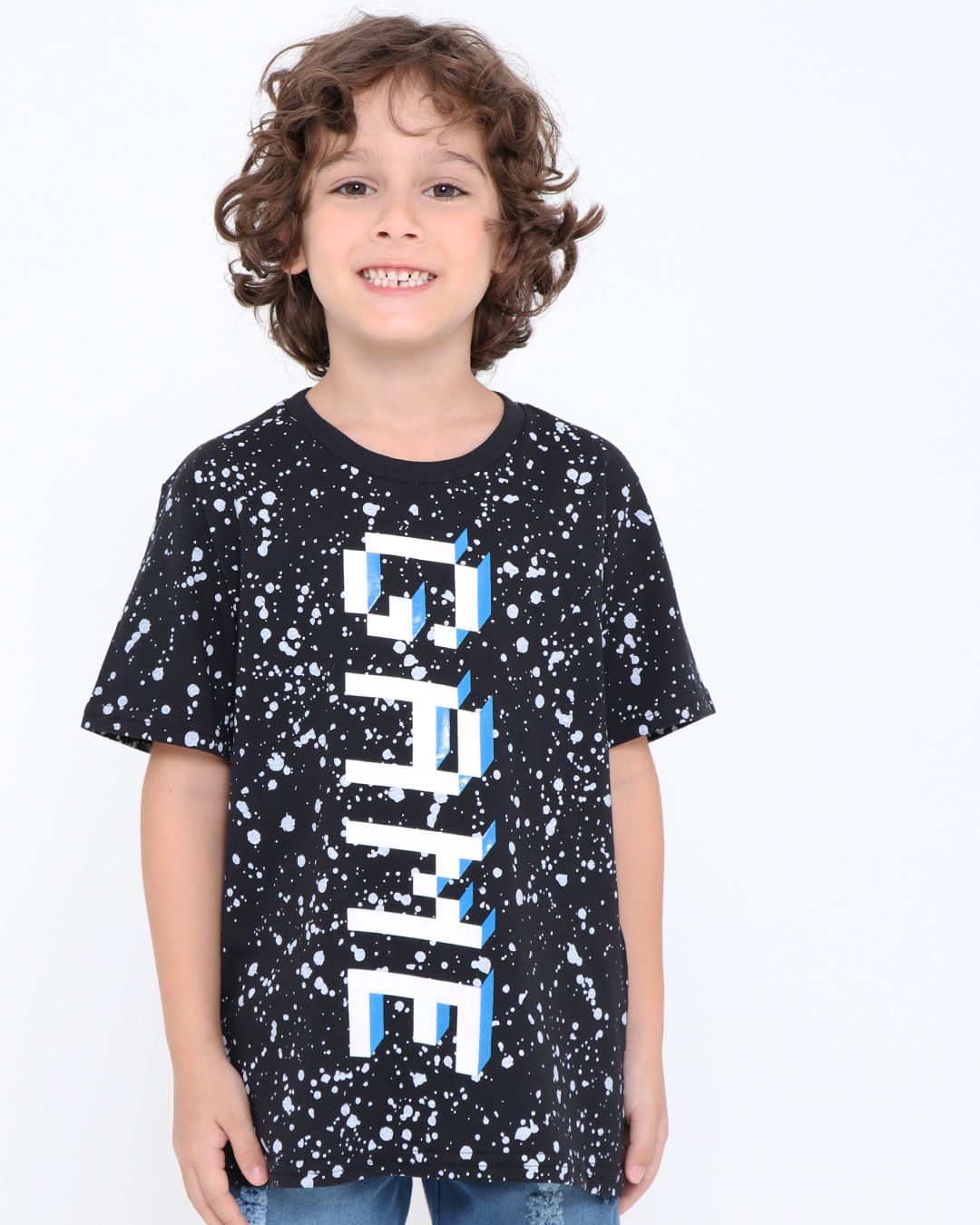 Camiseta Infantil Tie Dye Estampa Pro Game Preta, Lojas Torra - Lojas  Torra