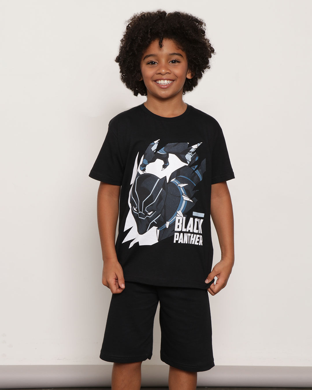 Camiseta Masculina Pantera Negra Manga Curta Marvel - Compre Agora