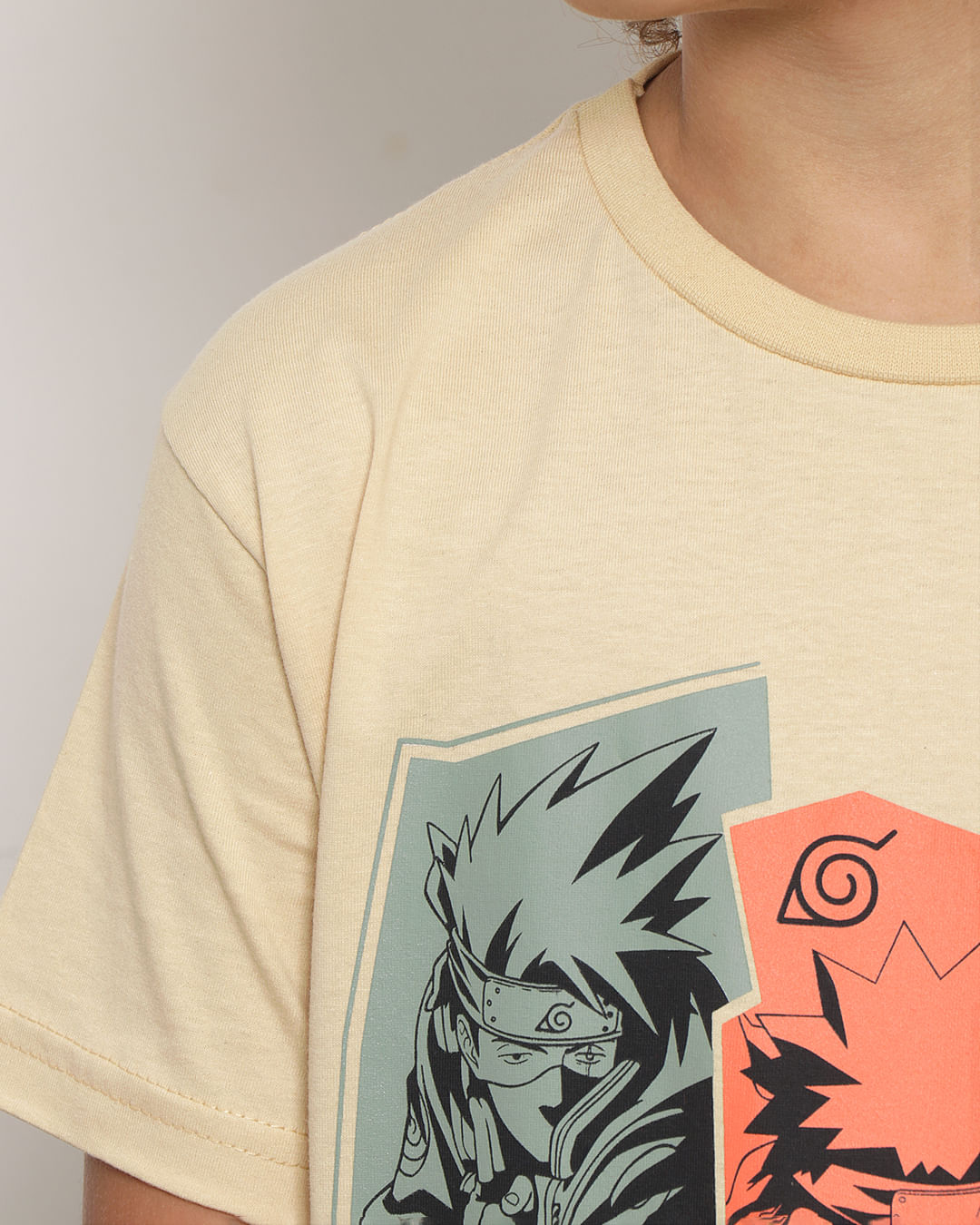 Emporio Dutra - Camiseta Infantil Mangá Naruto Uzumaki pequeno