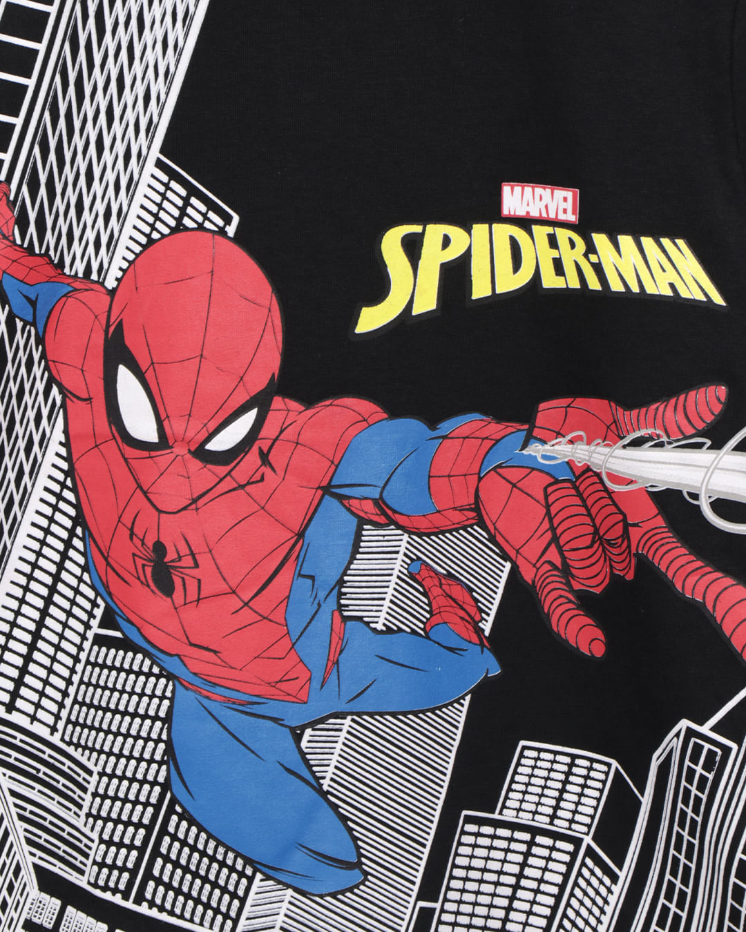 Camiseta Bebê Homem Aranha Manga Curta Marvel Vermelha