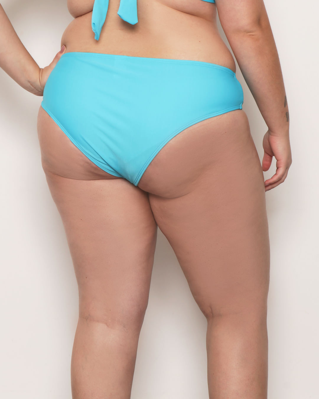 Biquíni Calcinha Plus Size Feminina Avulso Azul