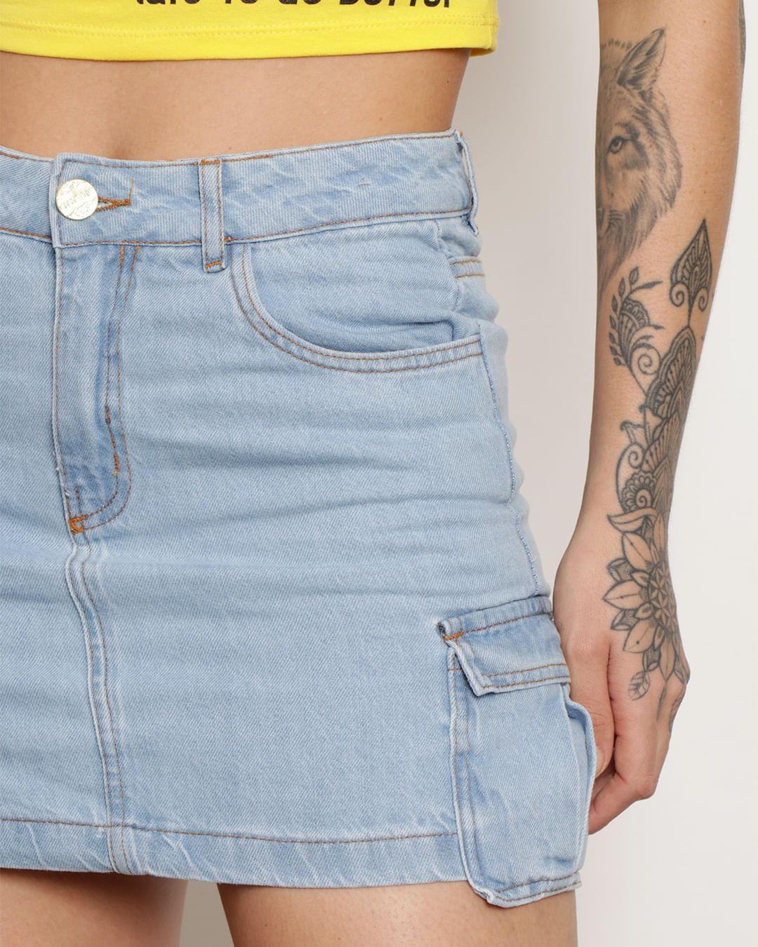 Saia jeans hot sale torra torra