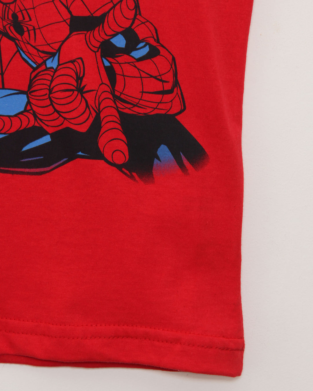 Camiseta Bebê Homem Aranha Manga Curta Marvel Vermelha