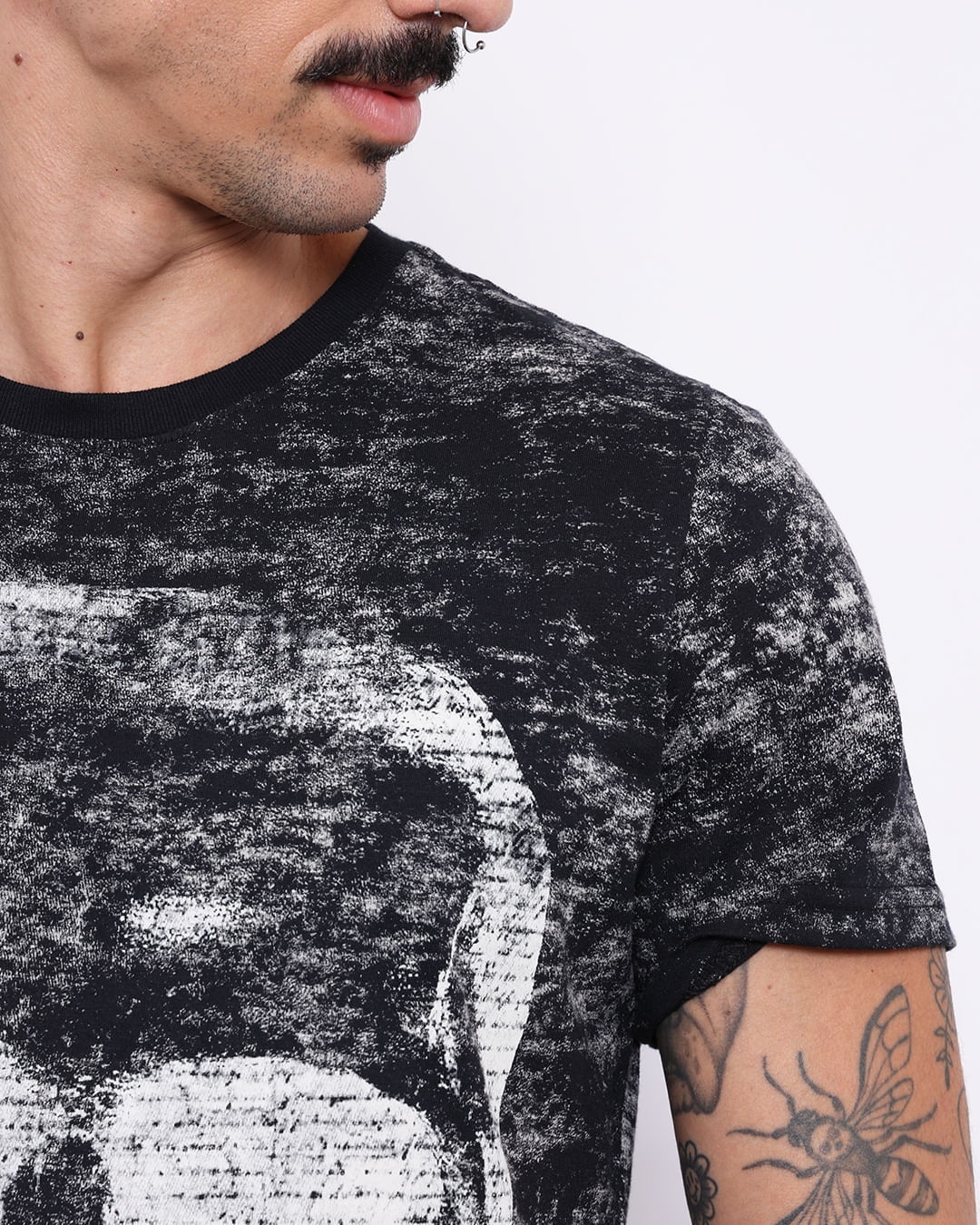 Estaleiro Store - Camiseta Red Feather Caveira Louros Masculina