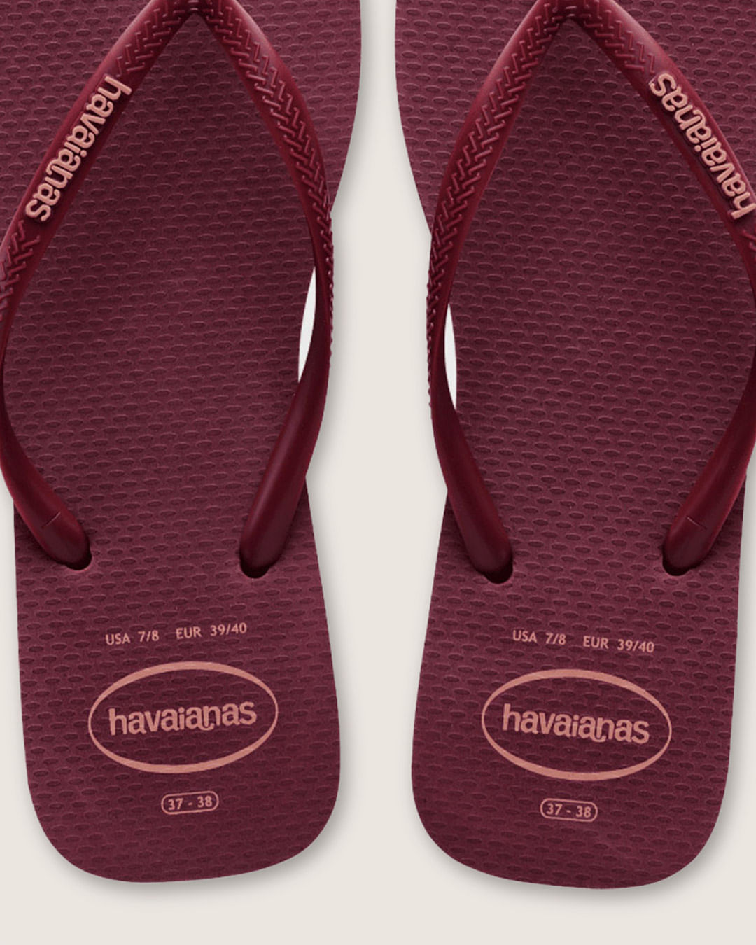 Chinelo Havaianas Slim Square Logo Pop Up