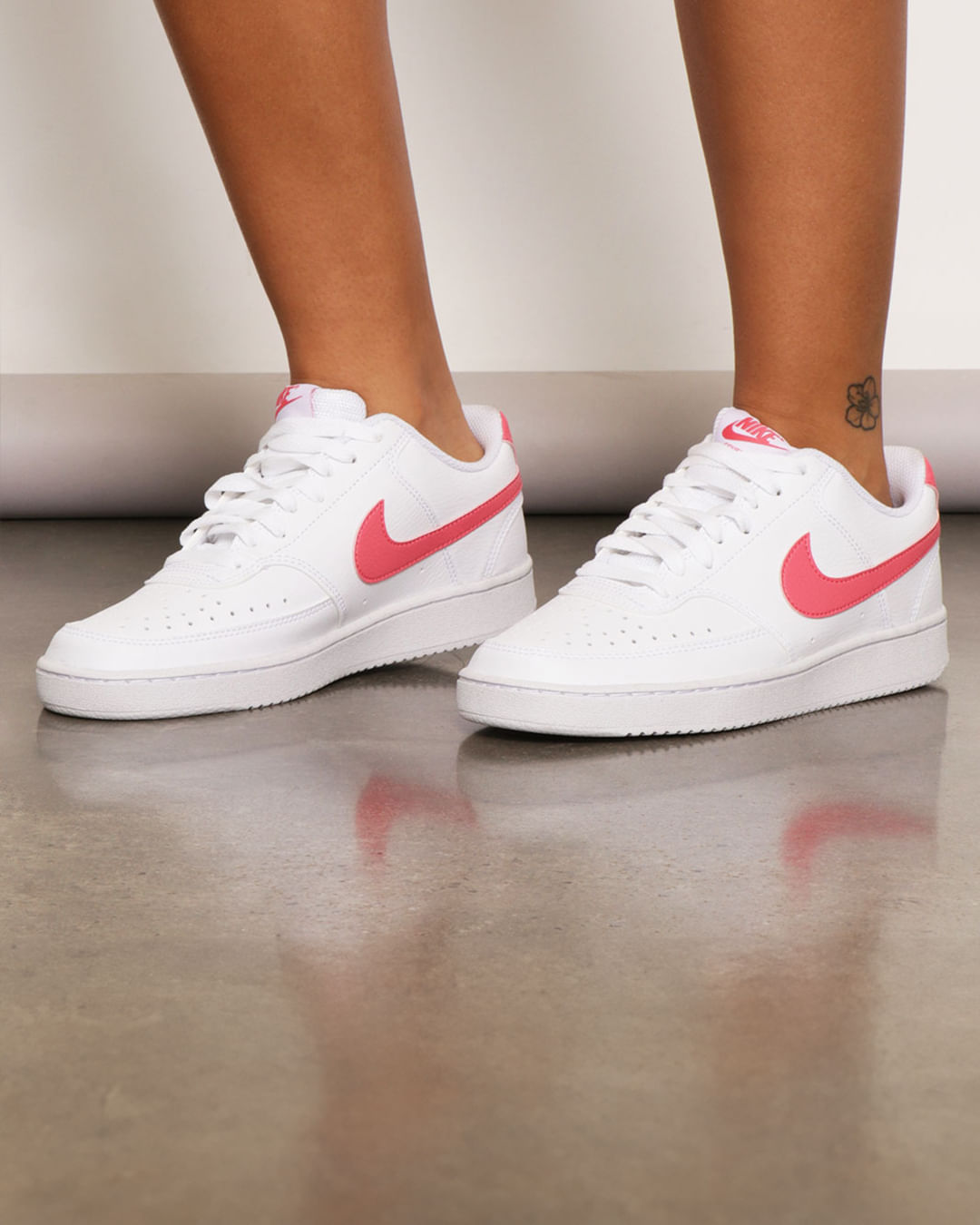 Tenis Feminino Nike Court Vision Low Next Nature Branco