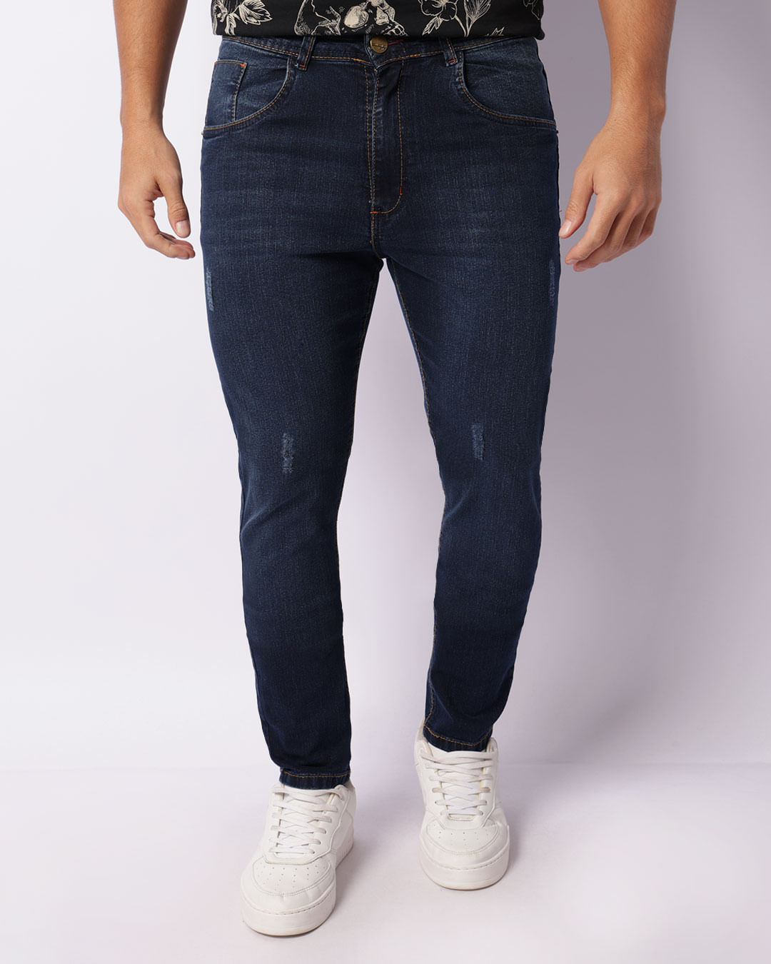 Calça jeans terminal fashion masculina