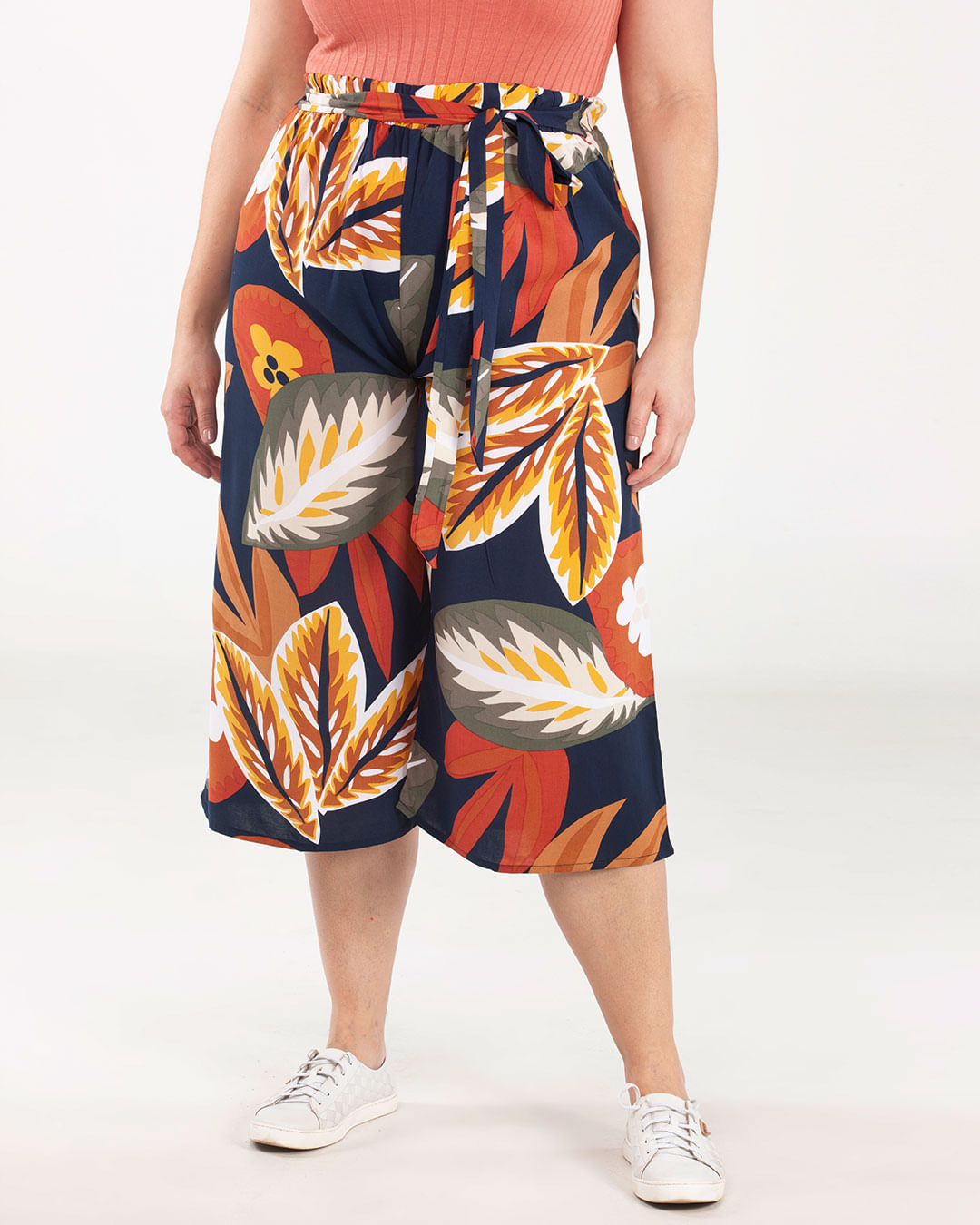 Plus Size CalÃ§as Floridas Femininas Blusa Saia Longas Floridas