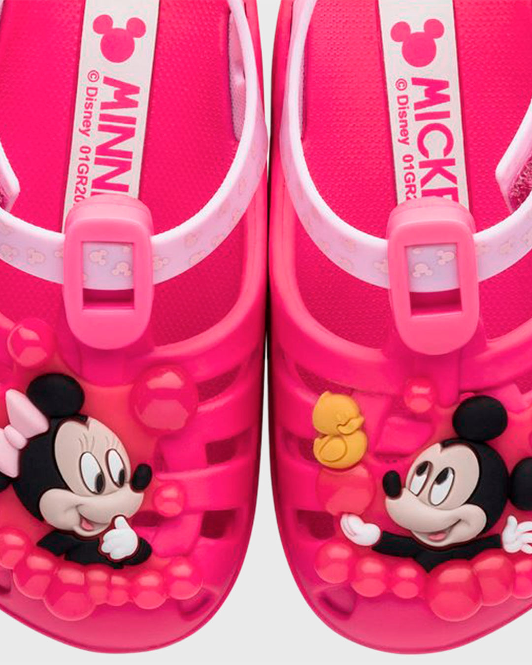 Sandália bebê Minnie Grendene Kids Rosa