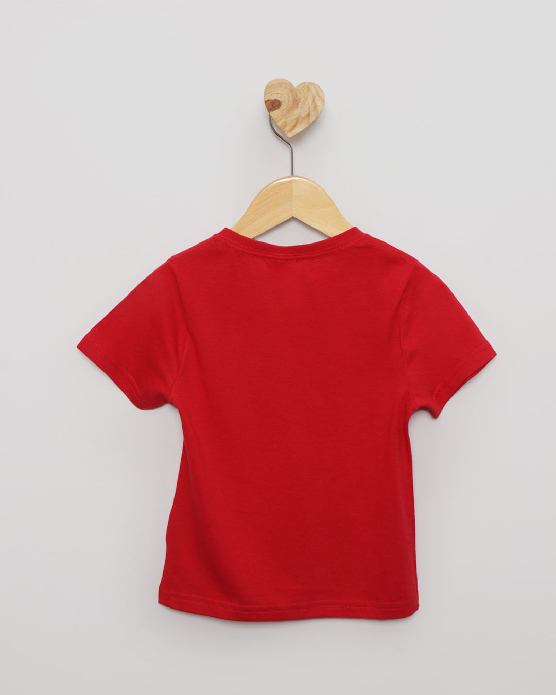 Camiseta Bebê Estampa Mickey Disney Vermelha