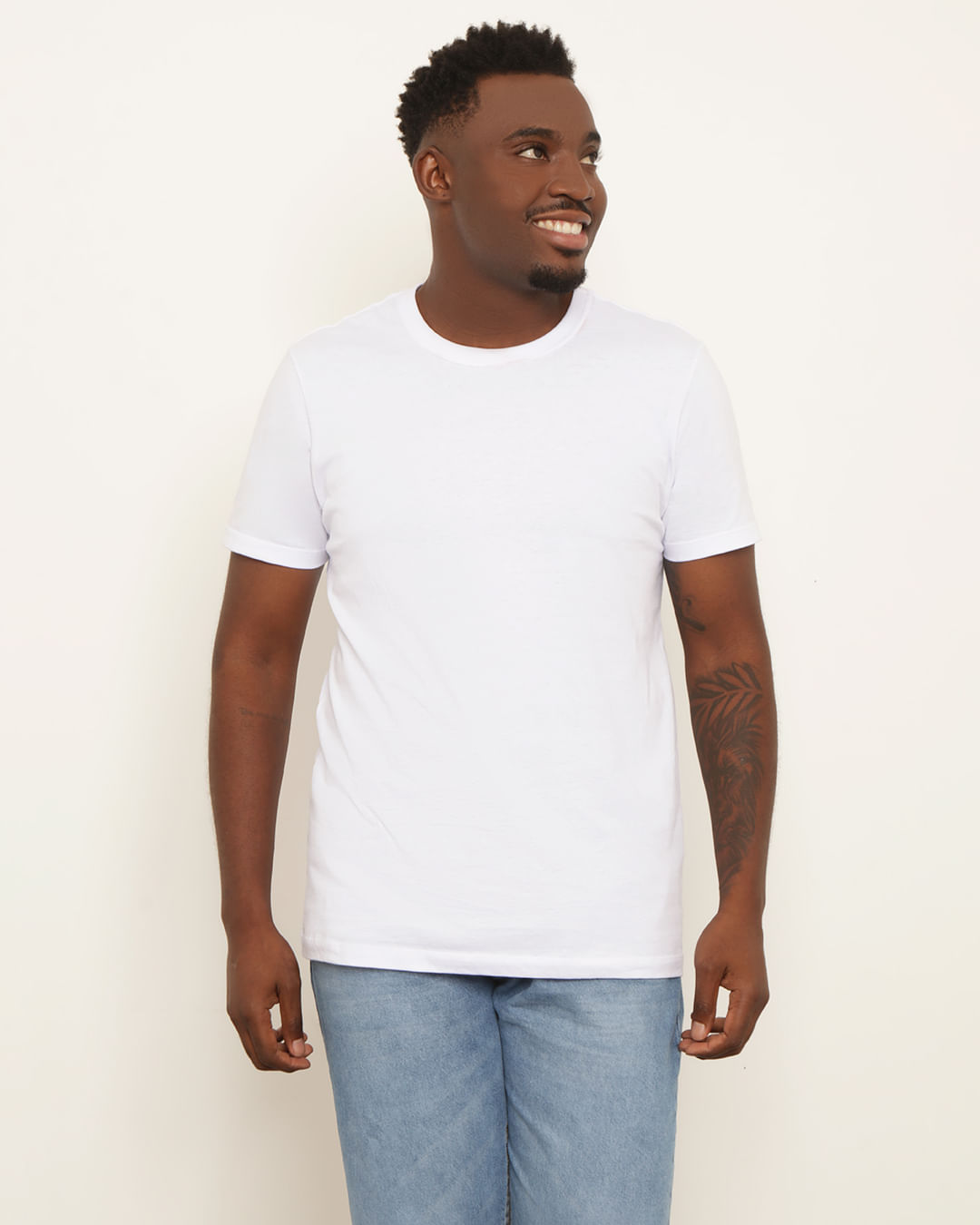 Camiseta 20107 Mc Gola C Branco - Branco