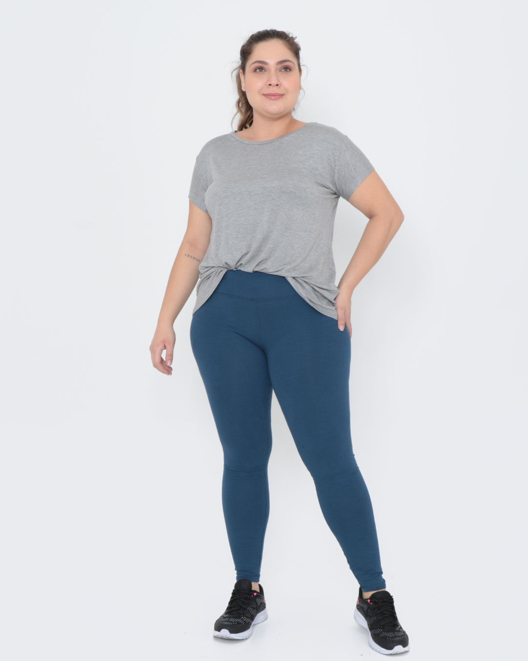 Legging 015 Basica Plus - Marinho