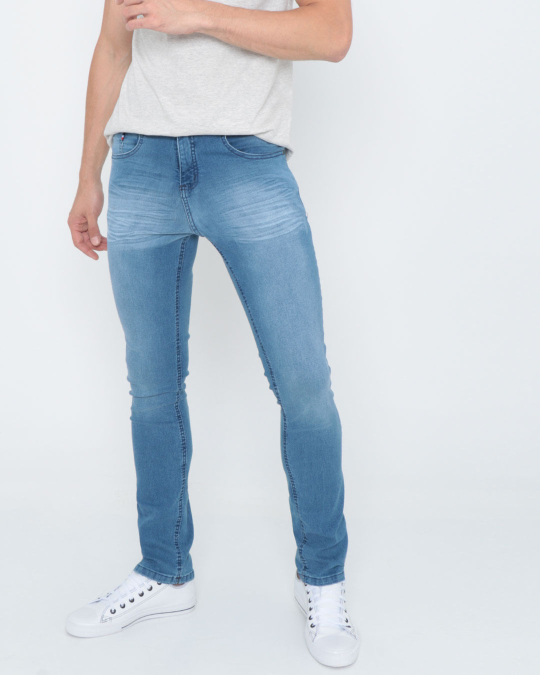 Calça Masculina Slim Biotipo Jeans Azul