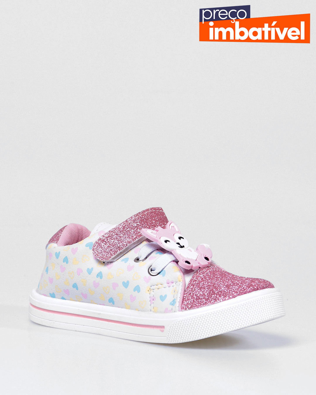 Tênis Bebê Raposa Rosa| Lojas Torra