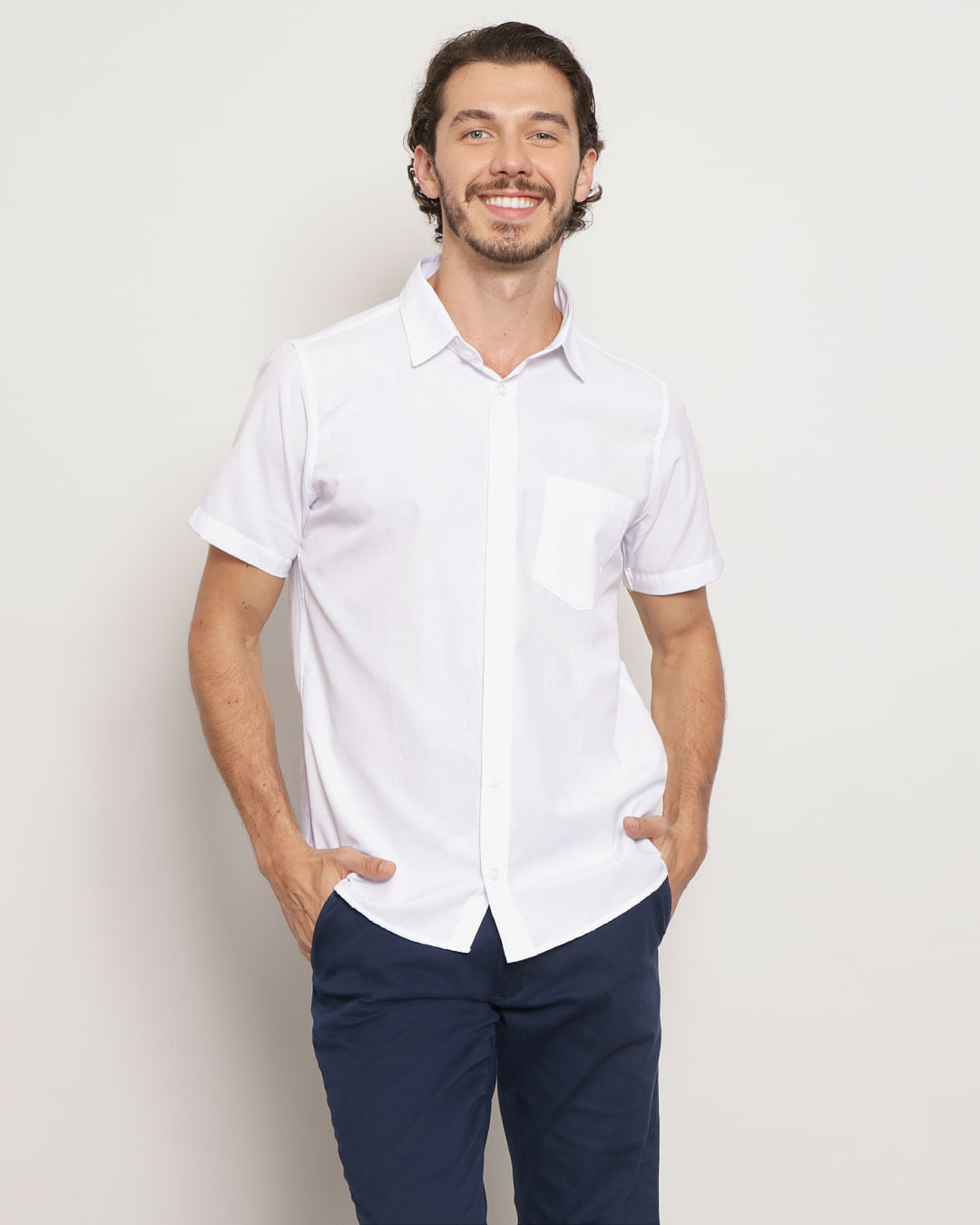 Camisa  Social Mc Mista  25 Branca - Branco