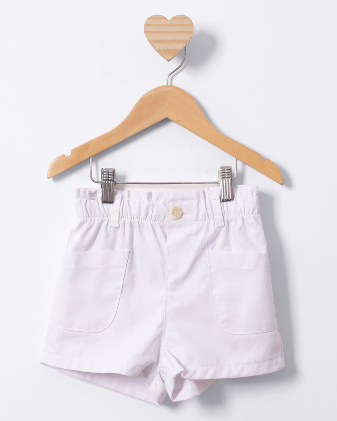 Shorts Clochard Branco Fem 13 - Branco