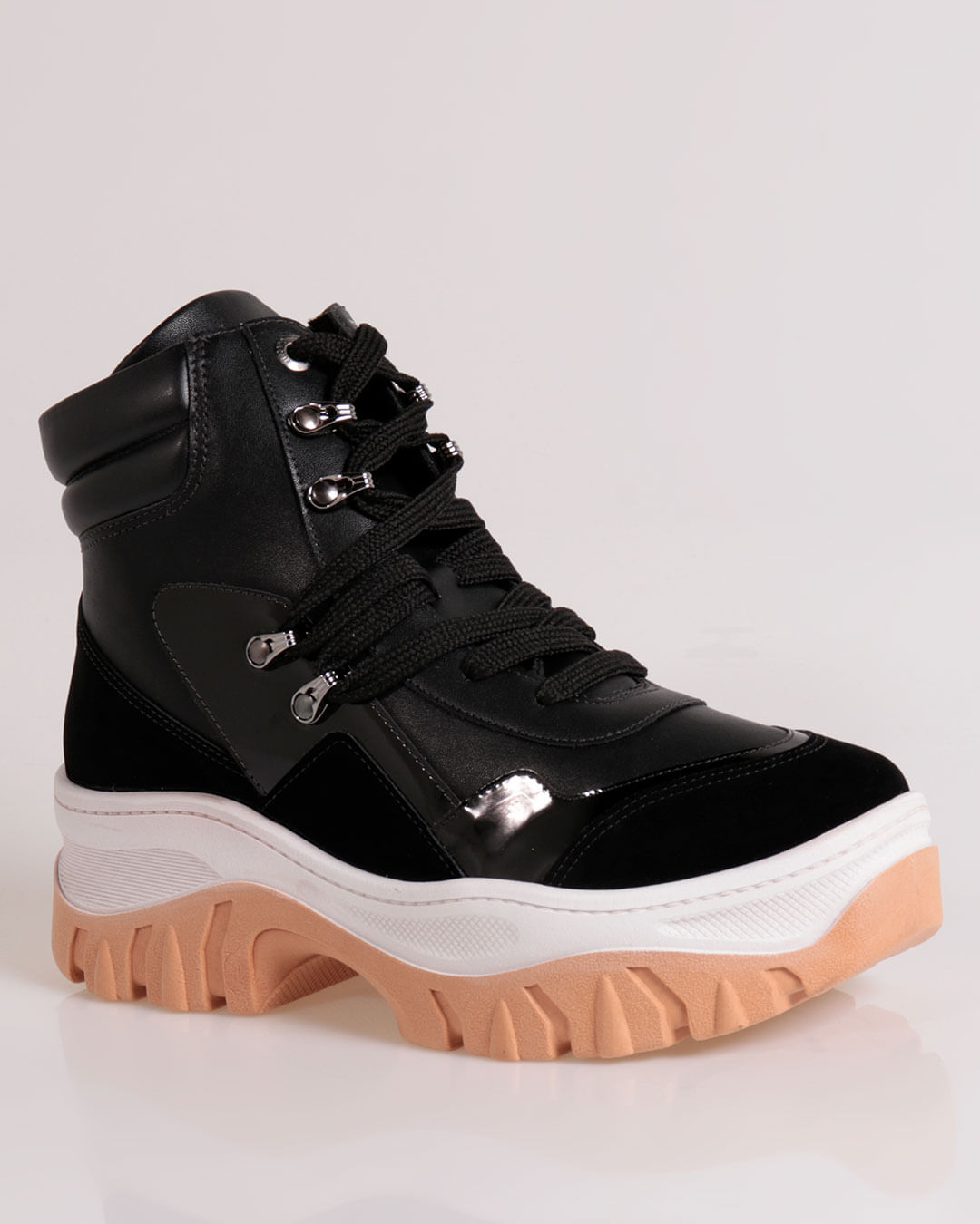 Tênis Feminino Vizzano Tenis Cano Alto Vizzano Preto Tênis Vizzano