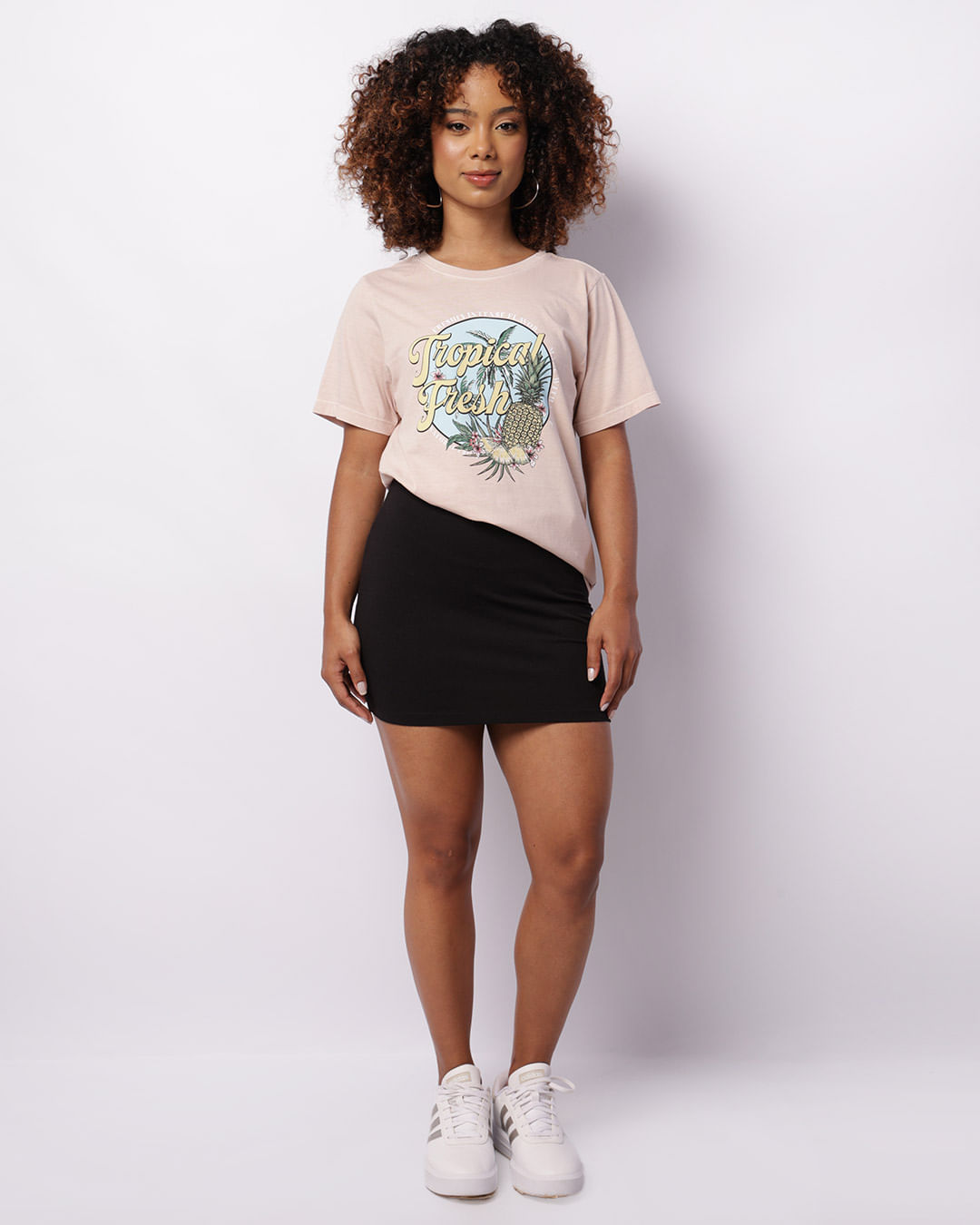 Minissaia Feminina Lisa Preta