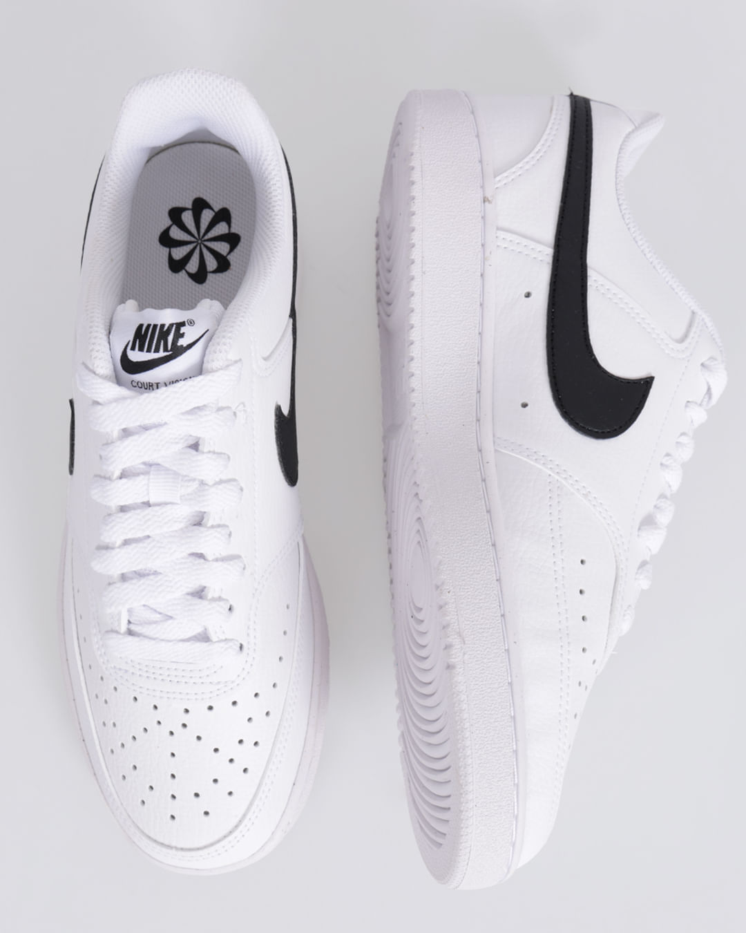 Tênis Feminino Nike Couro Court Vision Low Branco - Main Image