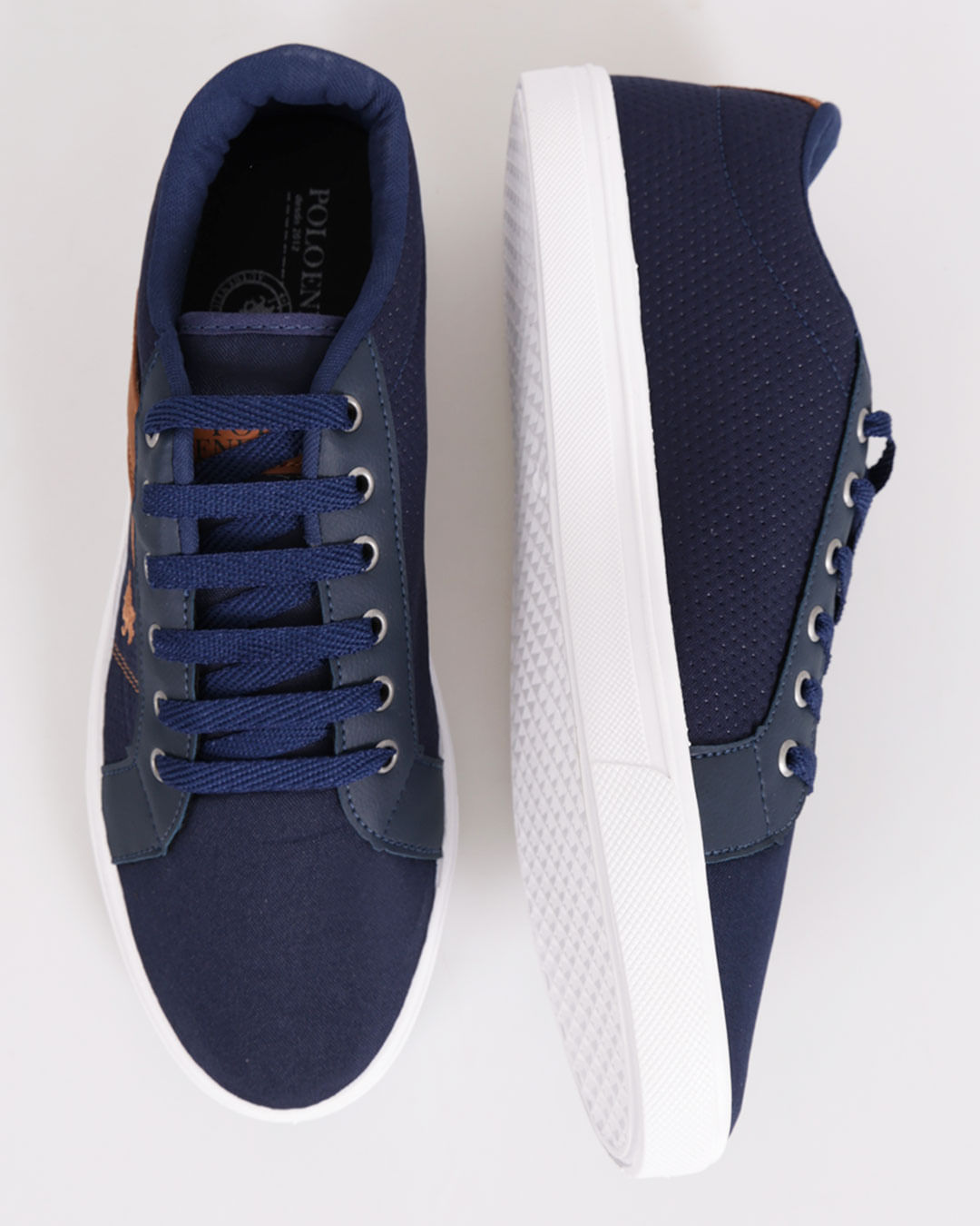 Tênis Casual Sapatenis Masculino Azul Marinho Azul Marinho