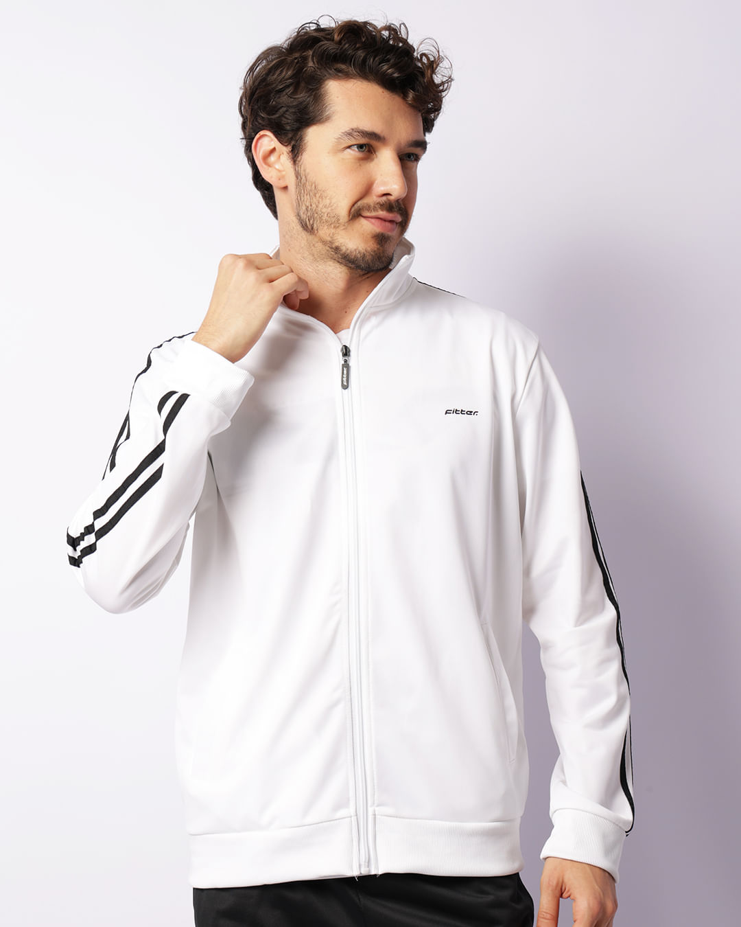 Blusa Jaqueta Esportiva Masculina Jaqueta Masculina Helanca Fitter