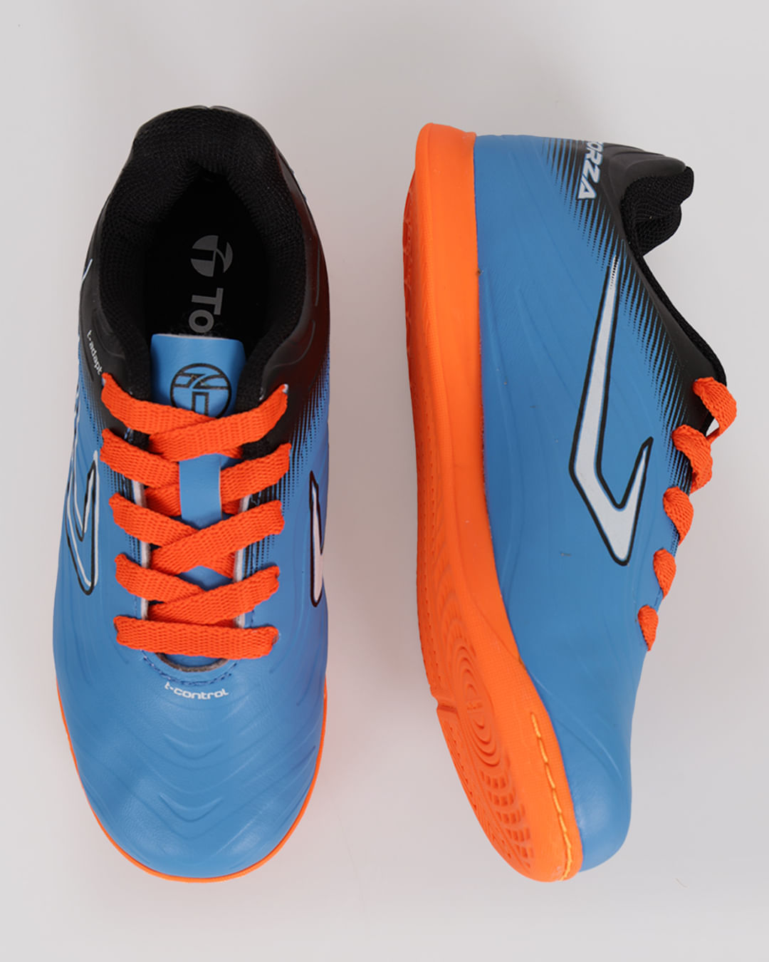 Chuteira Futsal Tenis Topper Futsal Azul Chuteira Infantil Topper