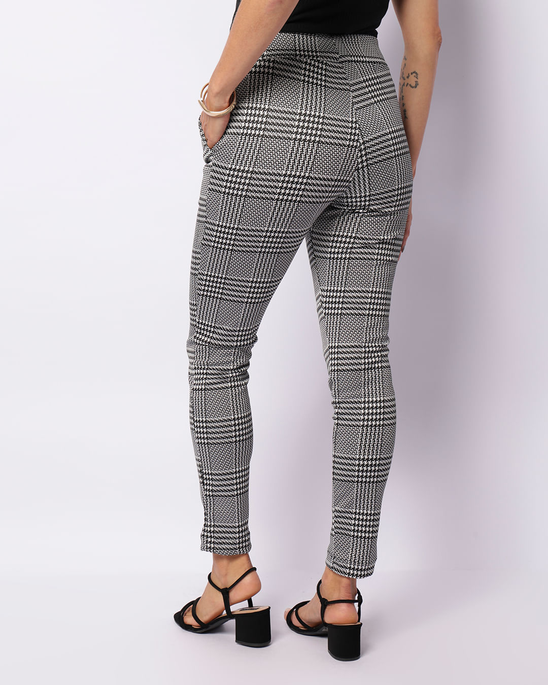 Tartan Calca Legging Xadrez Marguerite Calça Legging Xadrez Plus Size