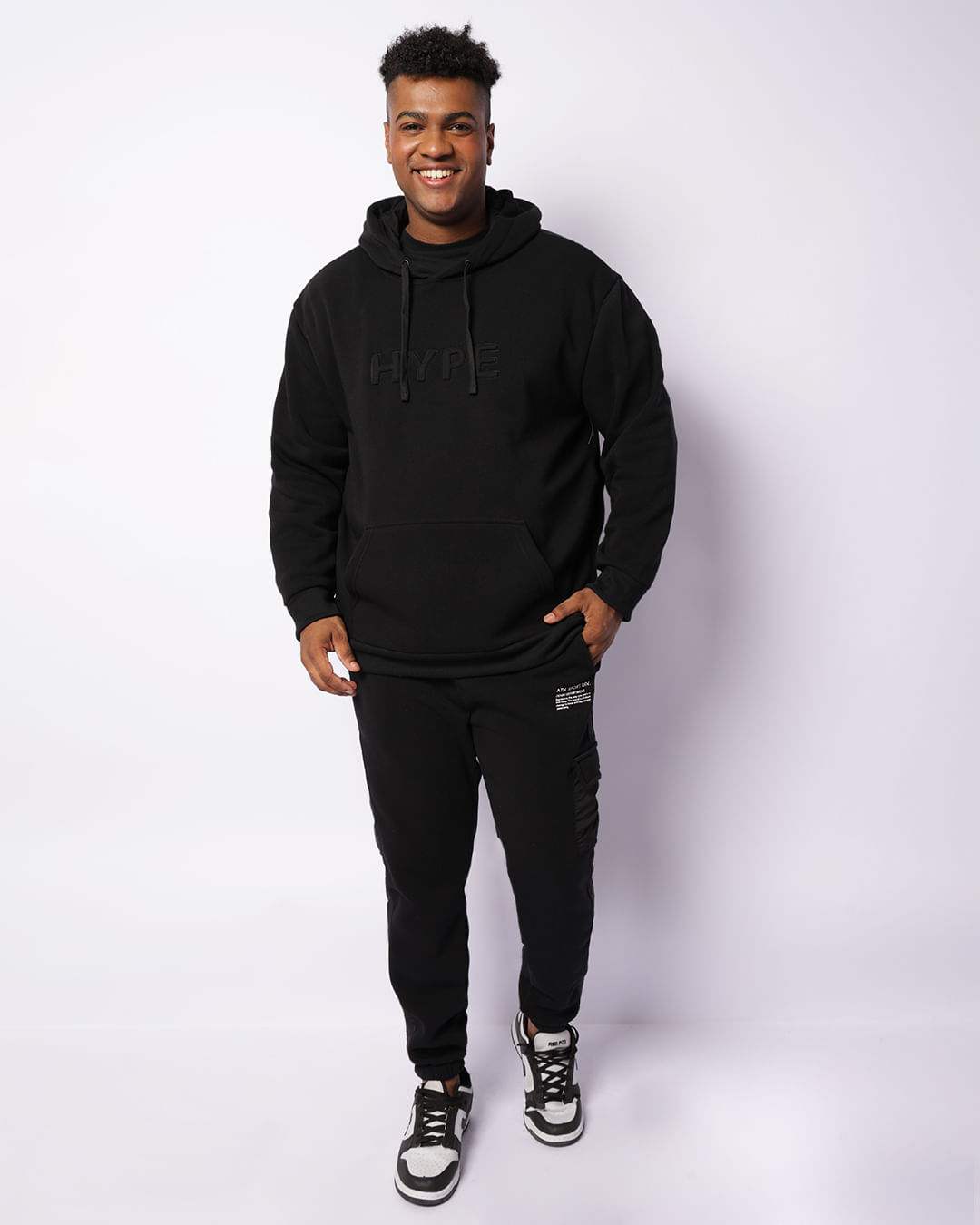 Blusa Moletom Hype Blusão Moletom Plus Size Masculino Peluciado