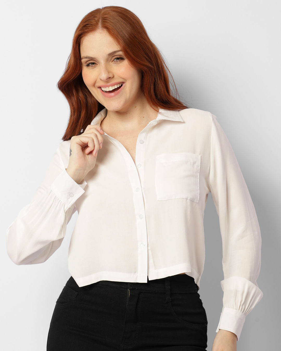 Cropped Comprar Camisa Social Feminina Camisa Feminina Berry