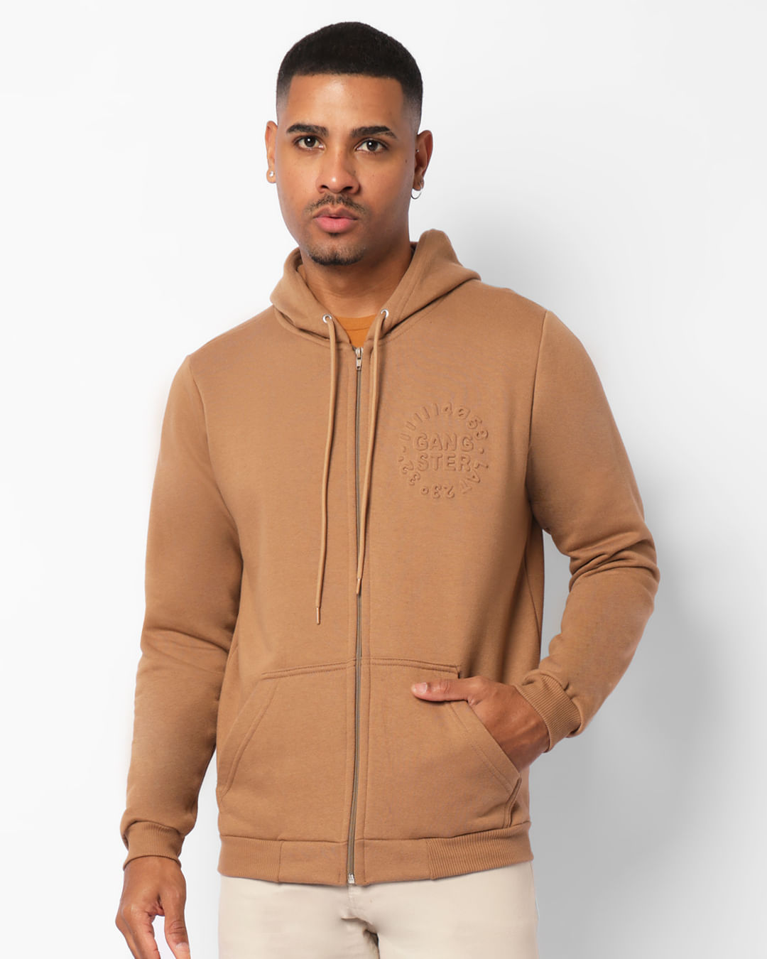 Jaqueta Masculina Casaco De Moletom Com Ziper Casaco Masculino