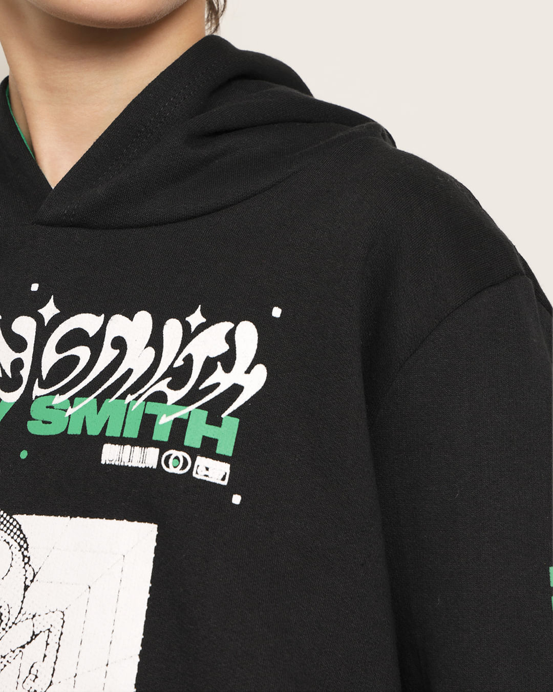 Blusão Moletom Juvenil Warner Rick And Morty Preto