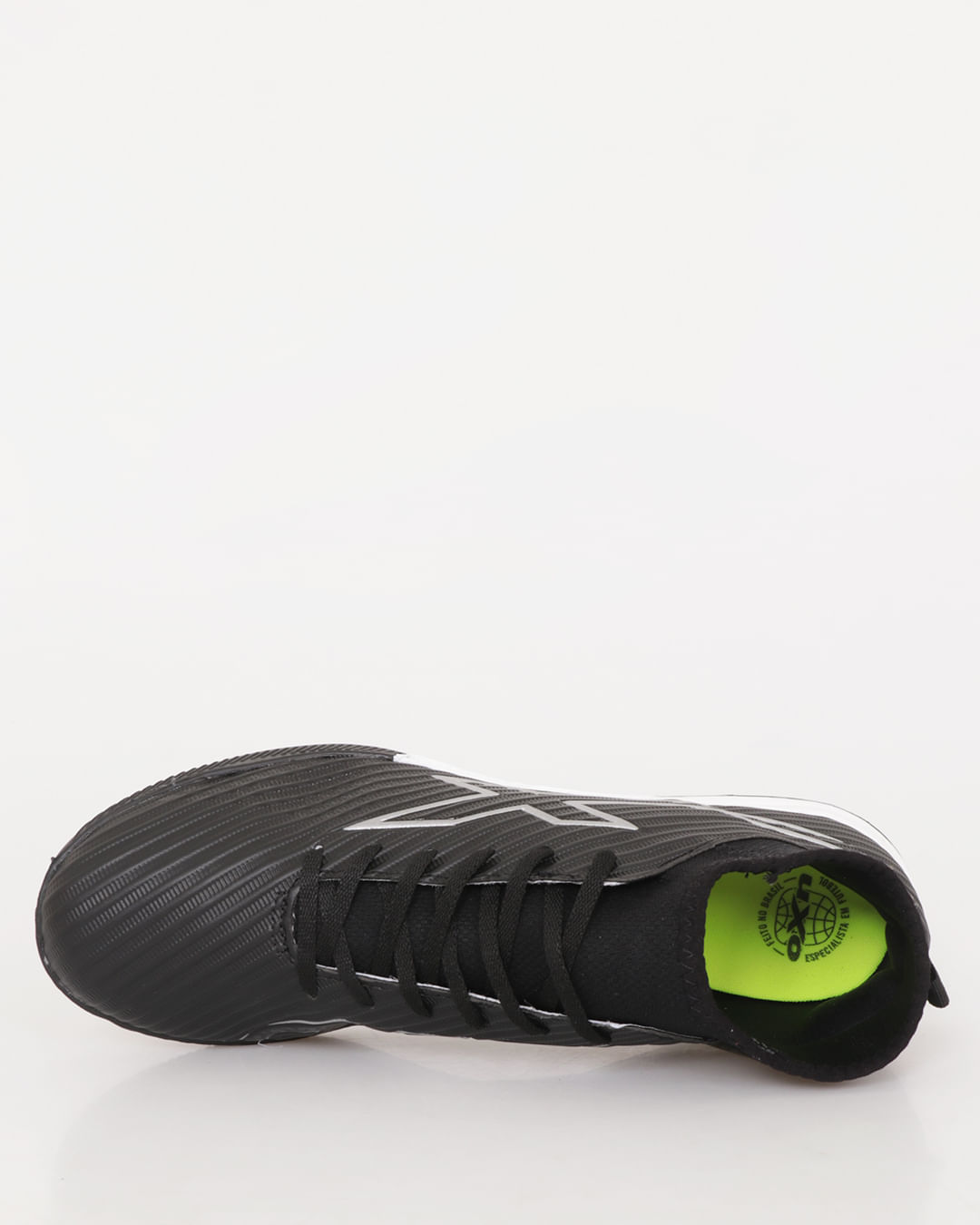 Chuteira Masculina Society Fusion Grip 4 Preta