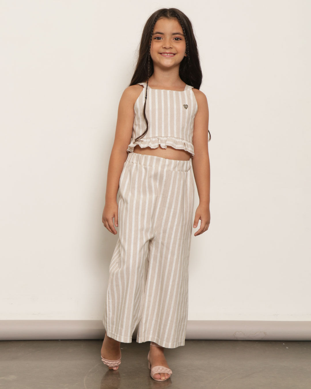 Conjunto Pantalona CalÃ§a Pantalona Para CrianÃ§a Conjunto