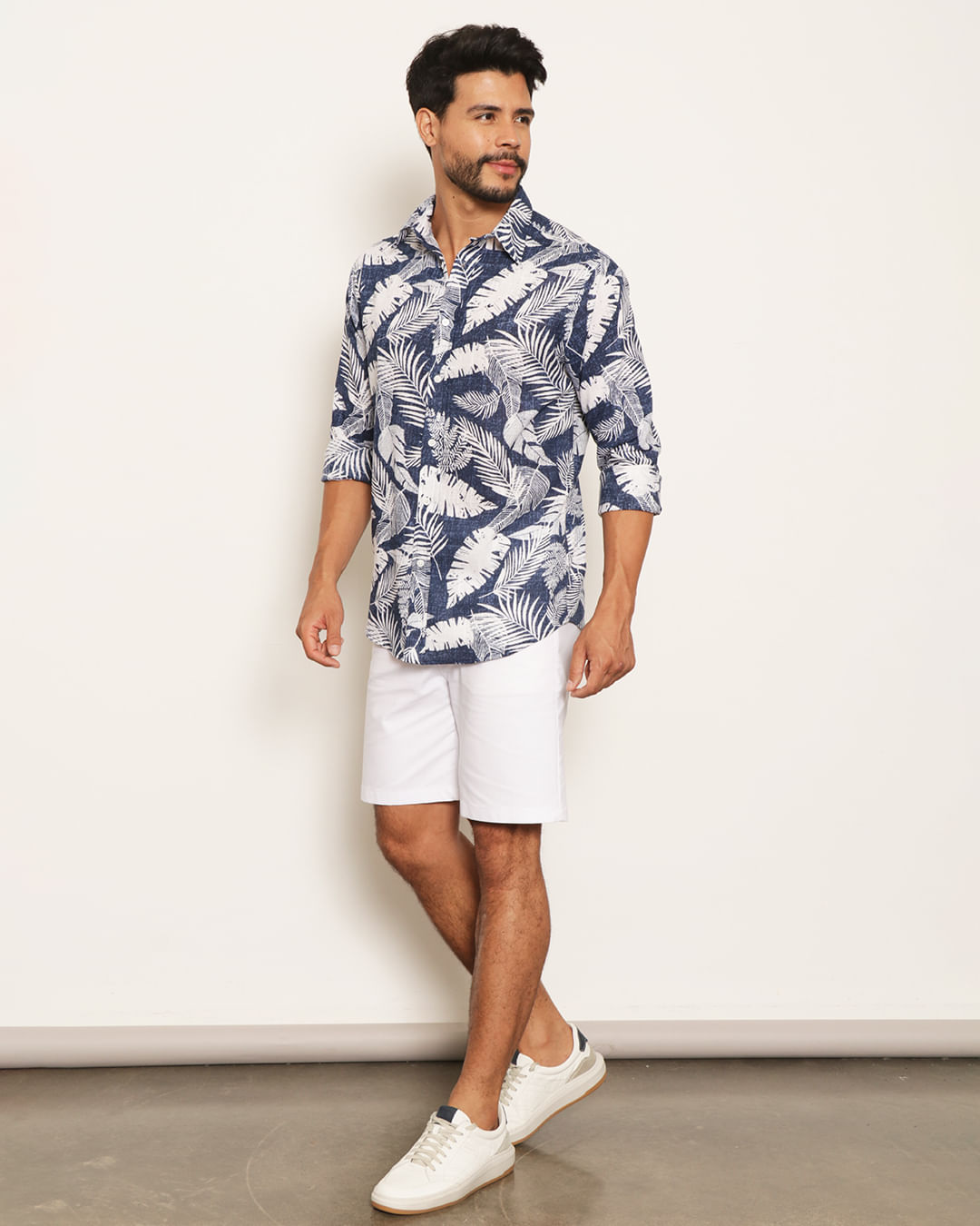 Longa Estampada Camisa Social Masculina Manga Longa Barata Camisa