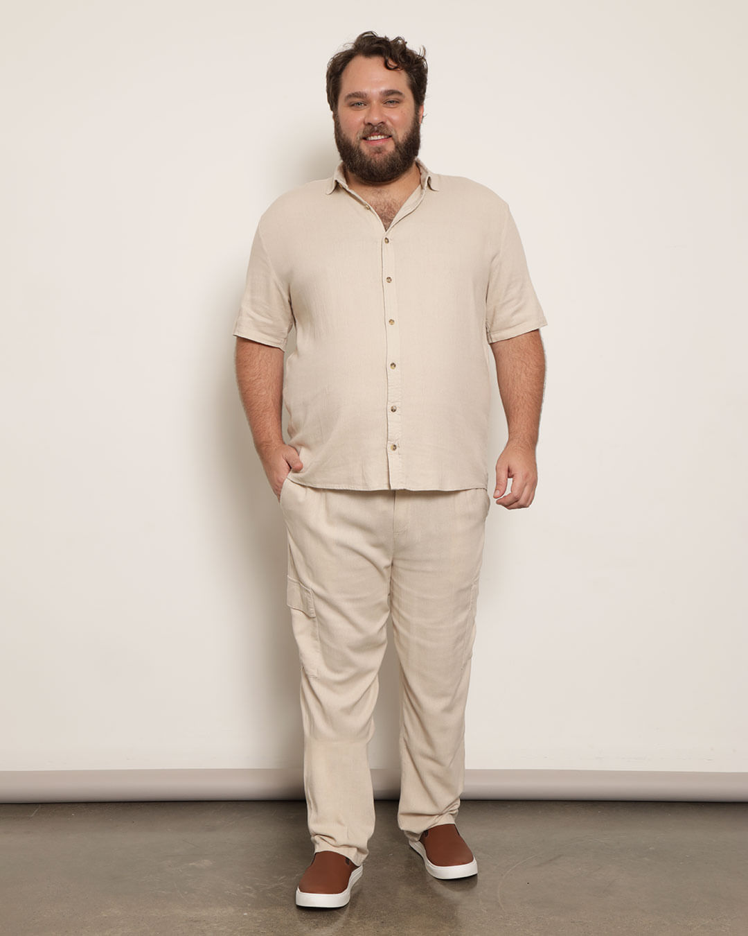 Plus Size CalÃ§a Social Chino Masculina Calça Cargo CalÇa De Linho