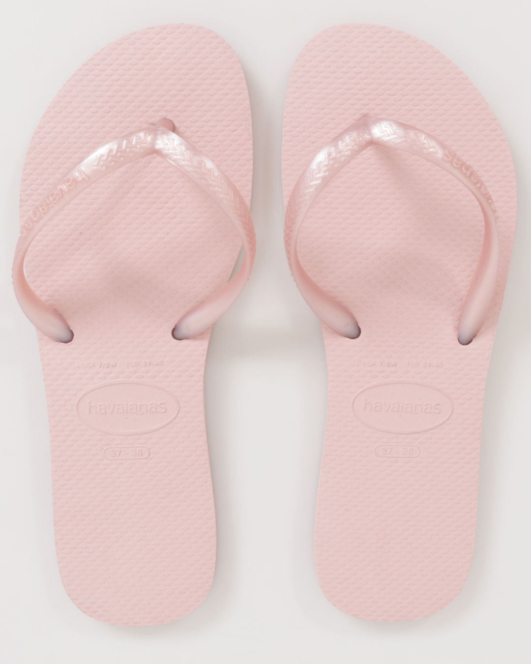 Chinelo Havaianas Feminino Slim Flat Rosa