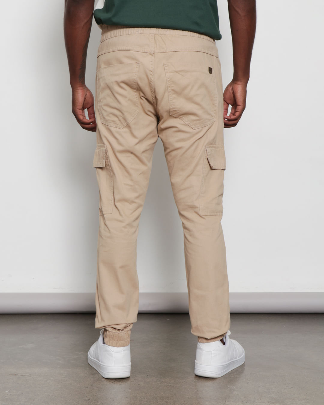 Bolso CalÃ§a Sarja Jogger Masculina Calça Jogger Com Bolso Lateral