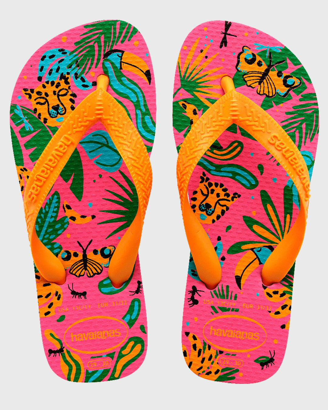 Chinelo Havaianas Infantil Top Fashion Rosa