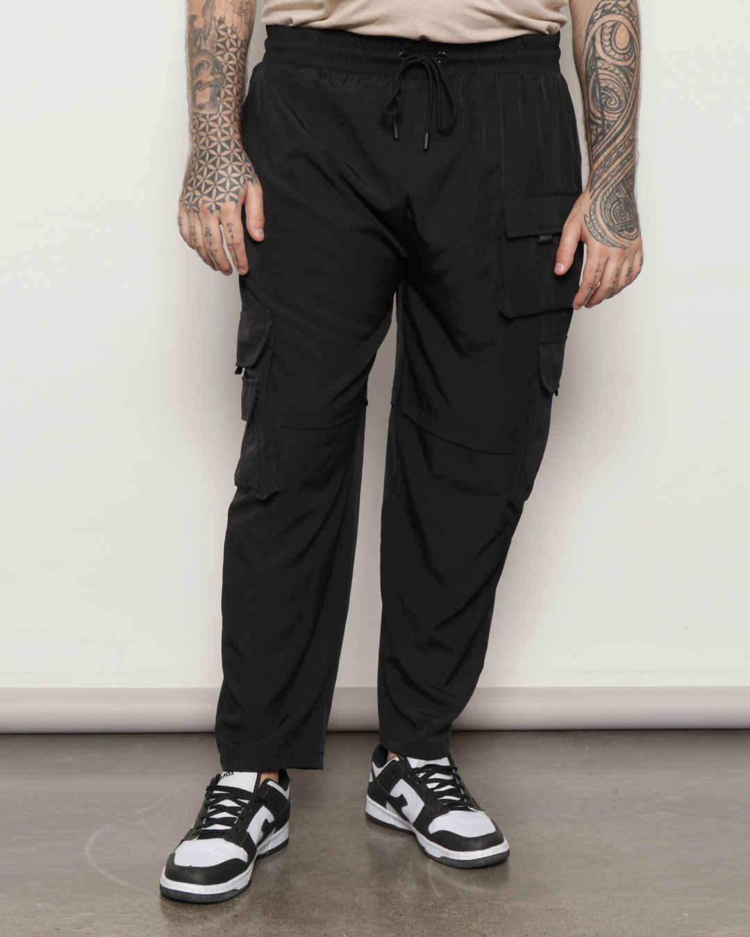 Calça Cargo Masculina CalÃ§a Sarja Masculina Plus Size Calça Plus