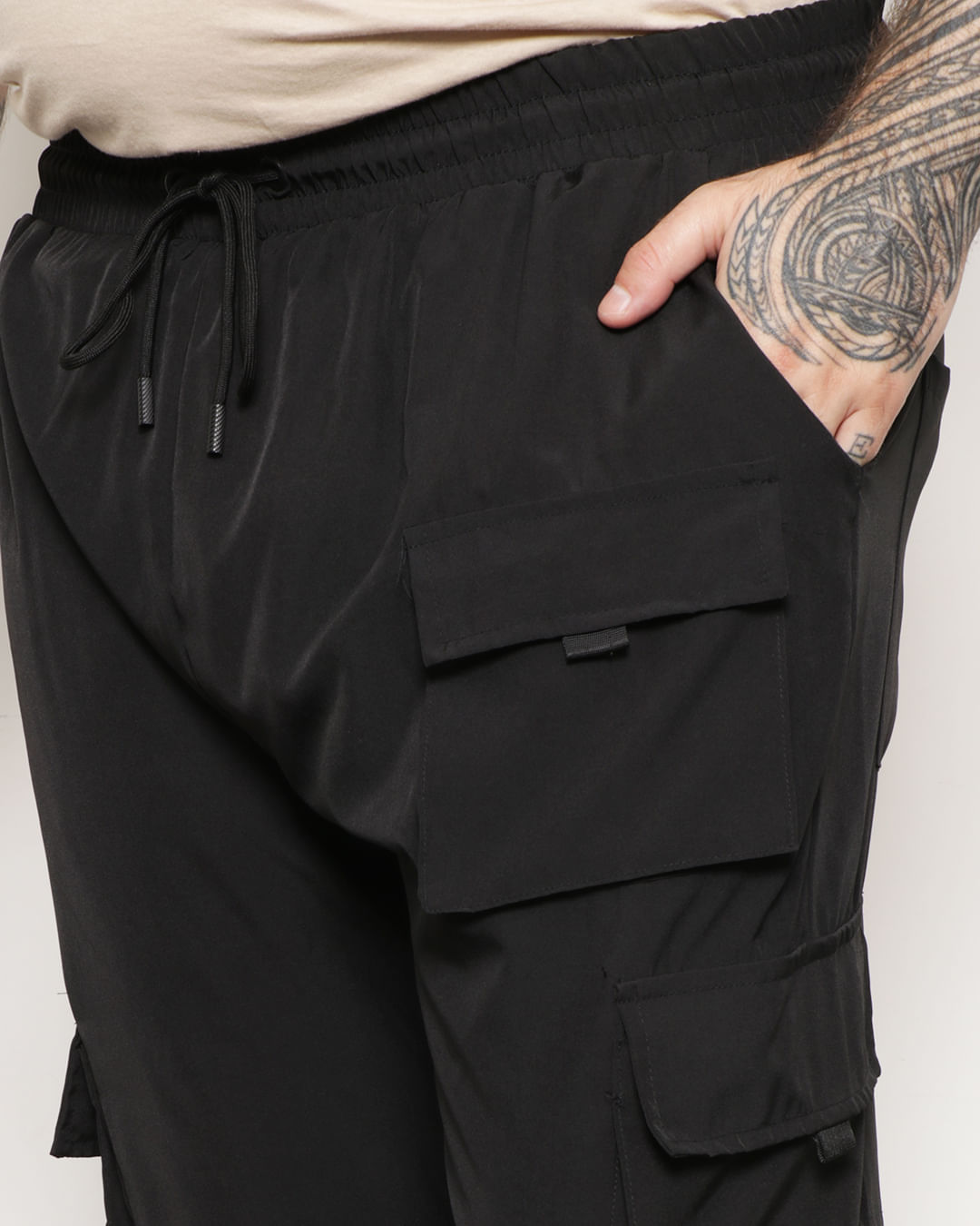 Cargo Masculina Calca Com Bolsos Plus Size PromoÃ§Ã£o CalÃ§a Masculina