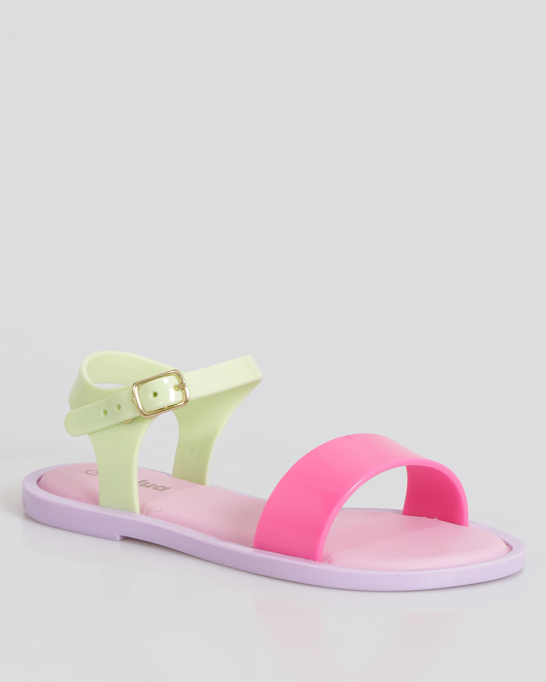 Luelua Sandalia Amarela Infantil Sandália Infantil LueLua Tiras