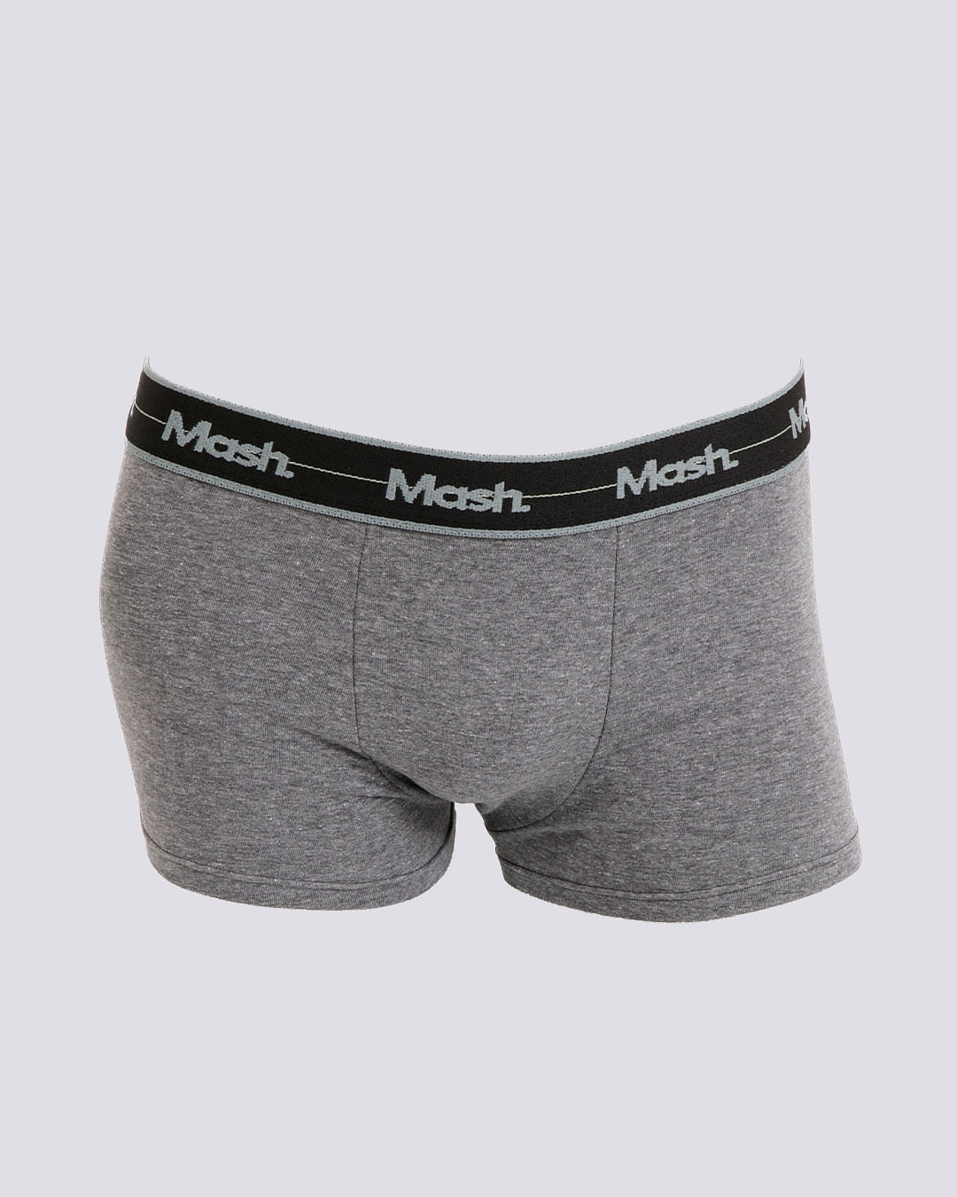 Cueca Masculina Boxer Mash Básica Cinza