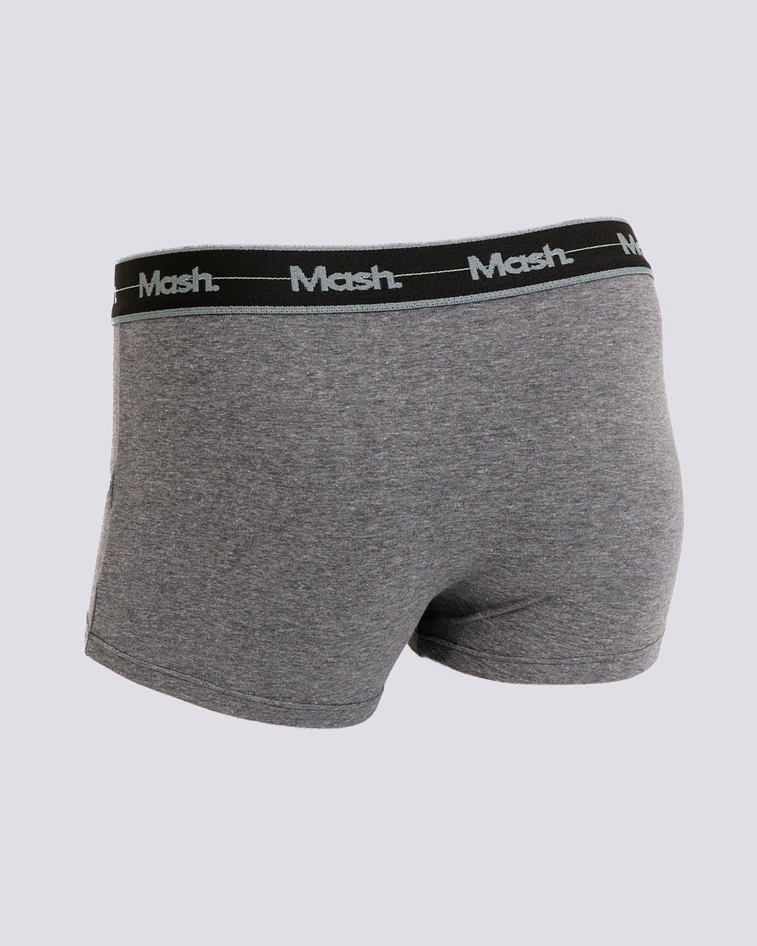 Cueca Masculina Boxer Mash Básica Cinza