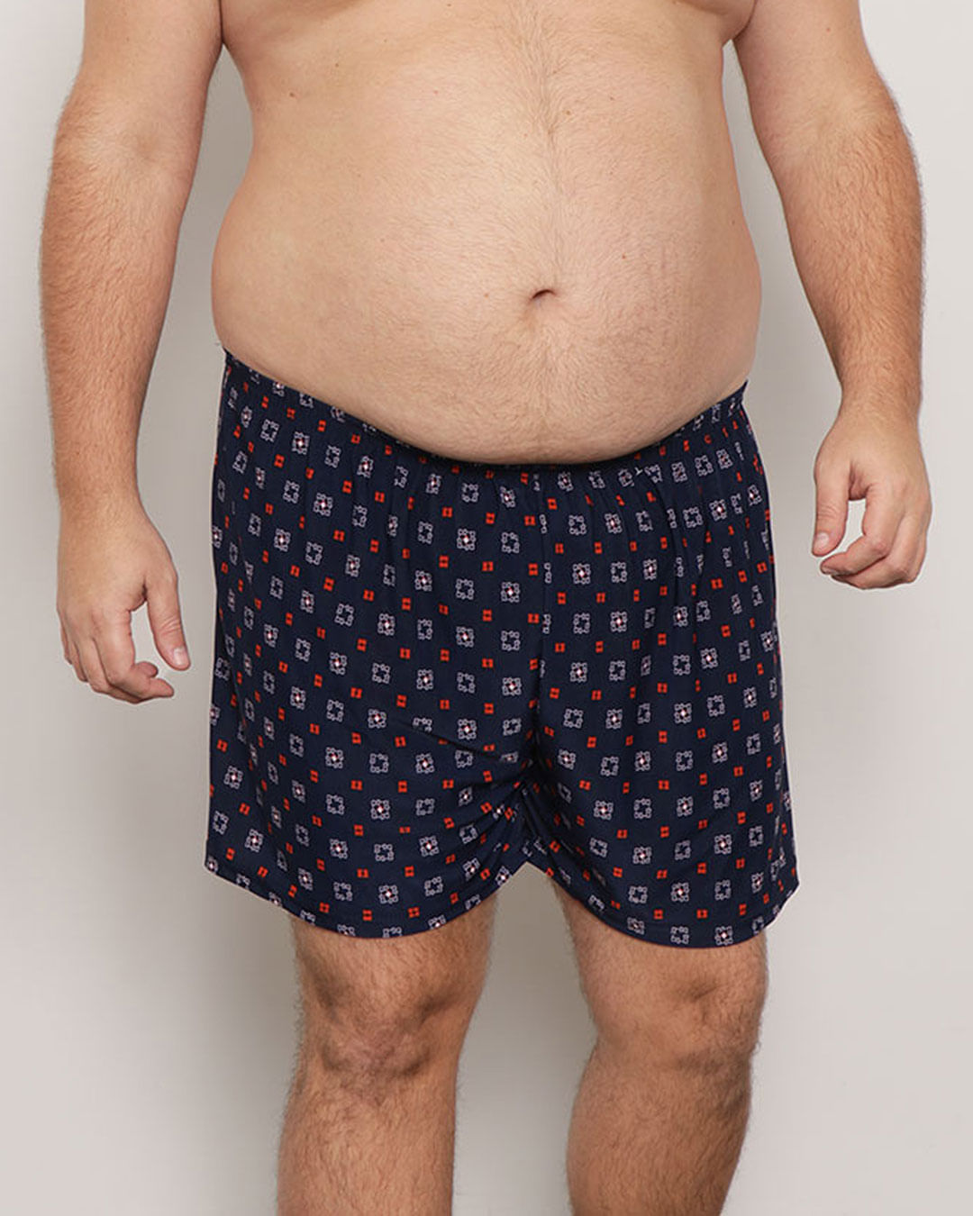 Samba Canção Masculino Plus Size Algodão Estampa Sortida